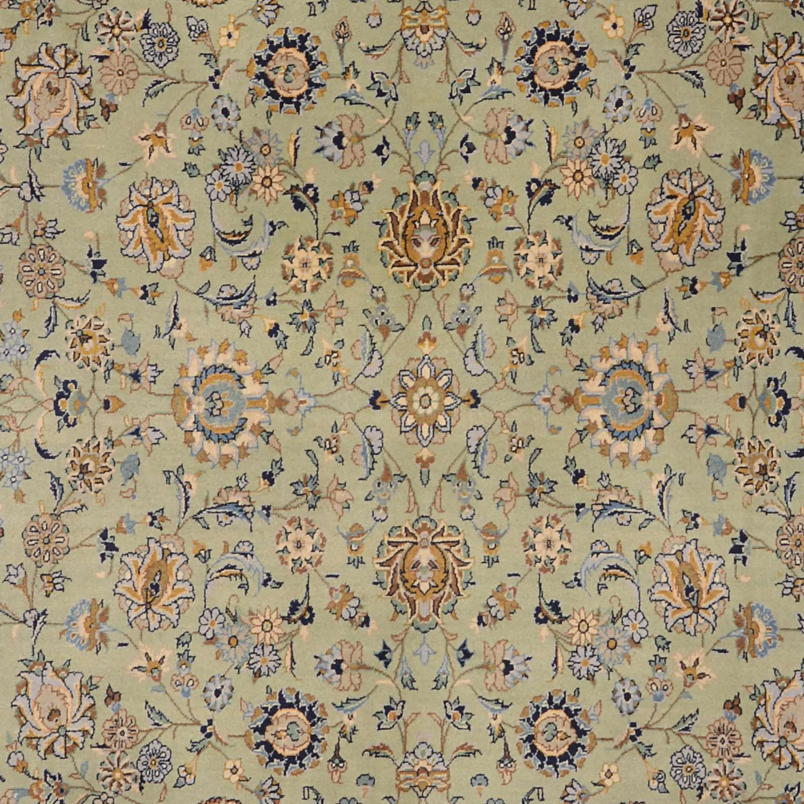 Kashan Perserteppich 209 × 337 cm aus Wolle, handgeknüpft