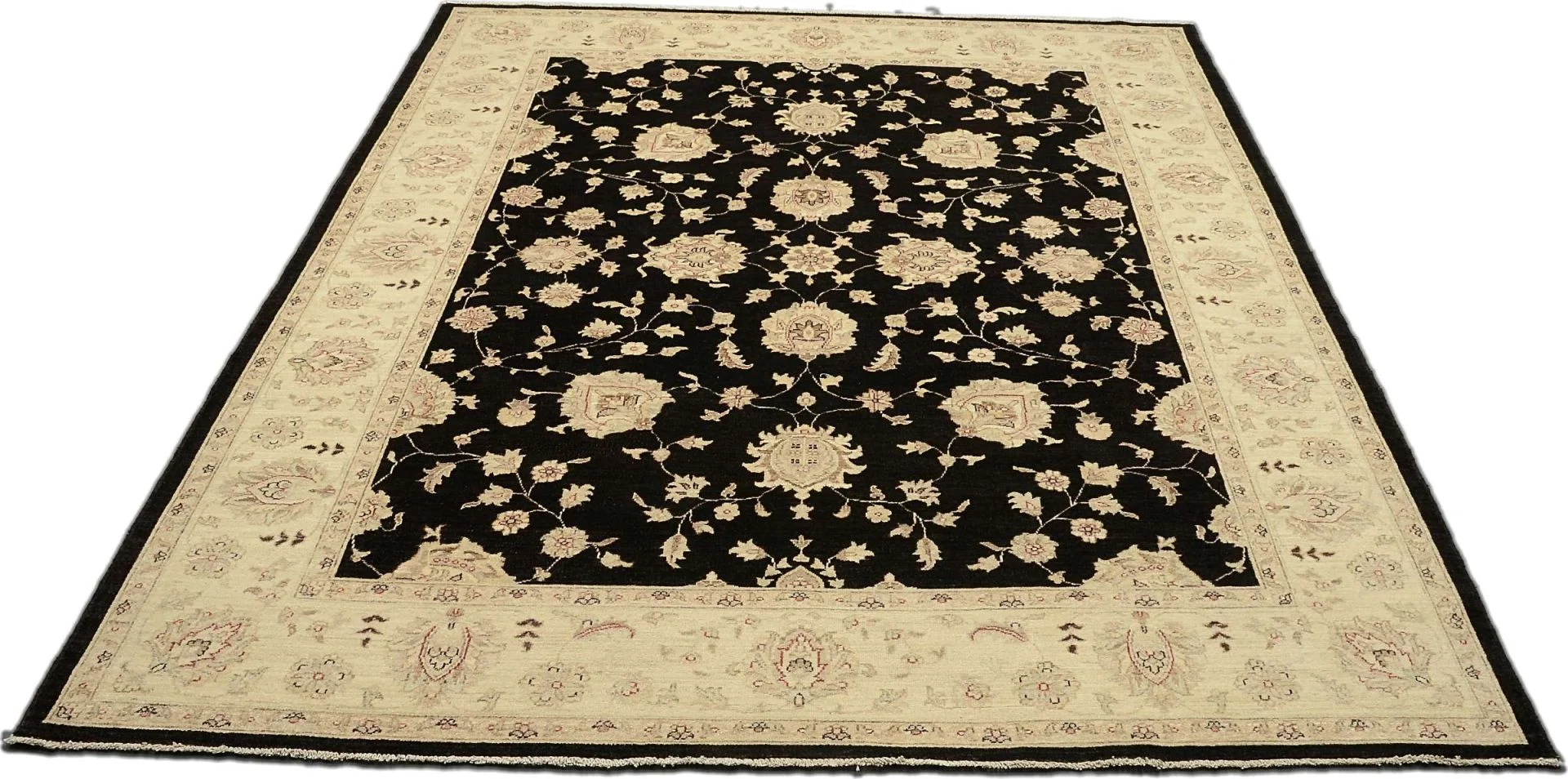 Ziegler Orientteppich 242 × 304 cm aus Wolle, handgeknüpft