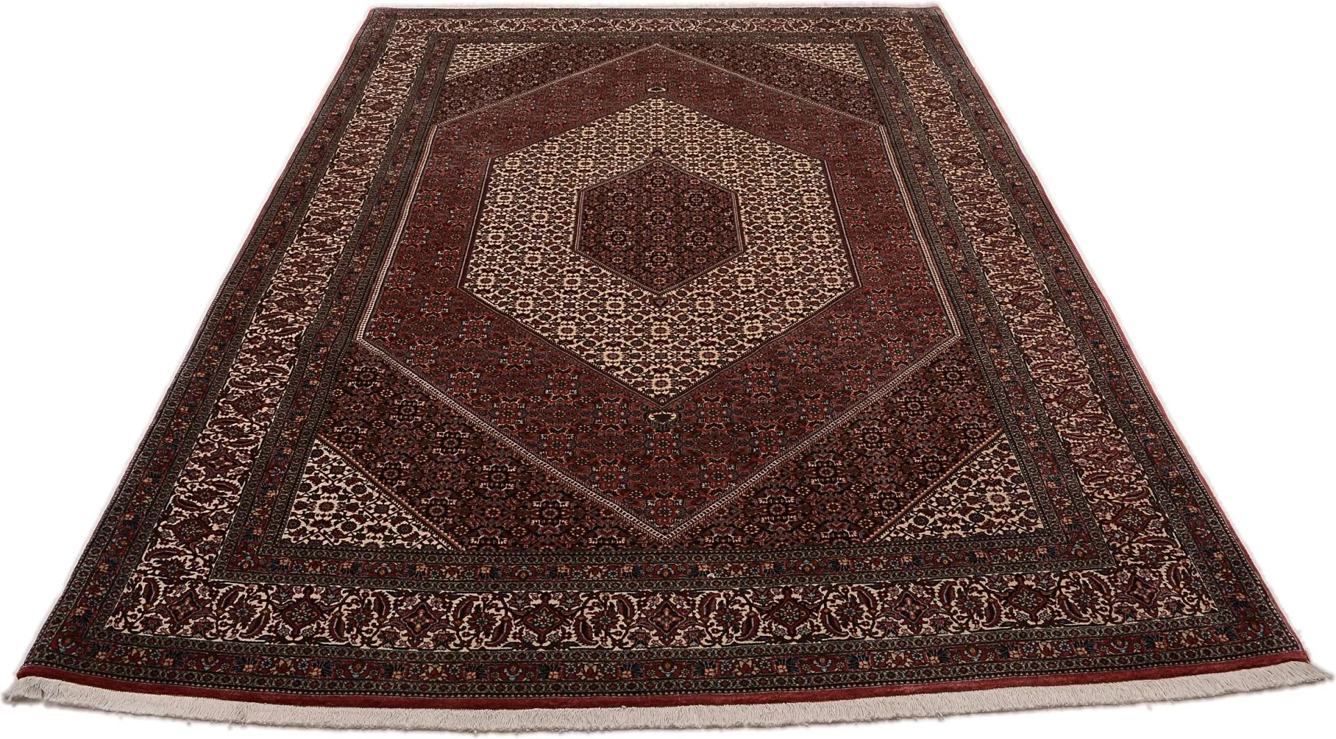 Handgeknüpfter Bijar Perserteppich, 202 × 302 cm, Wolle
