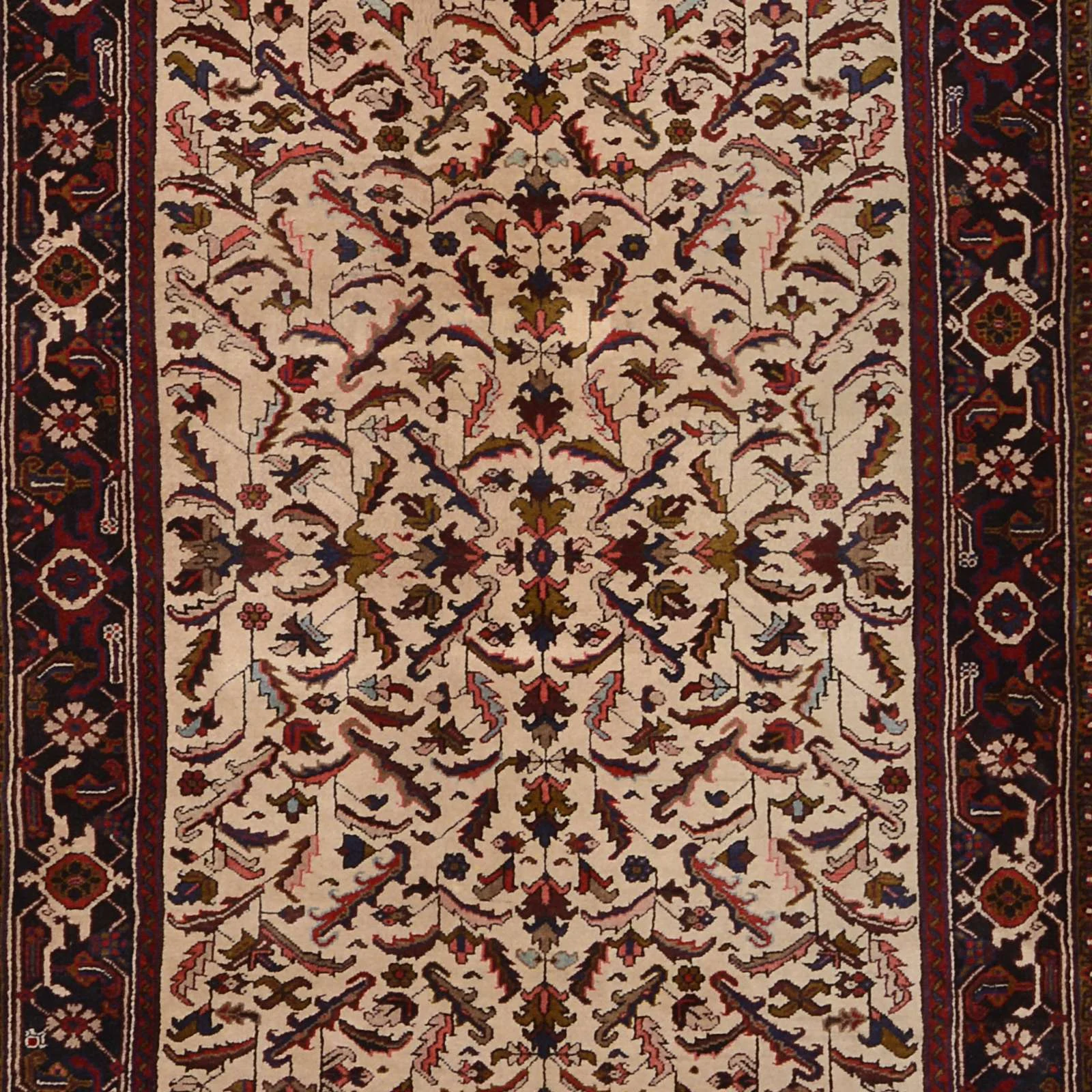 Heriz Perserteppich 160 × 420 cm aus Wolle, handgeknüpft