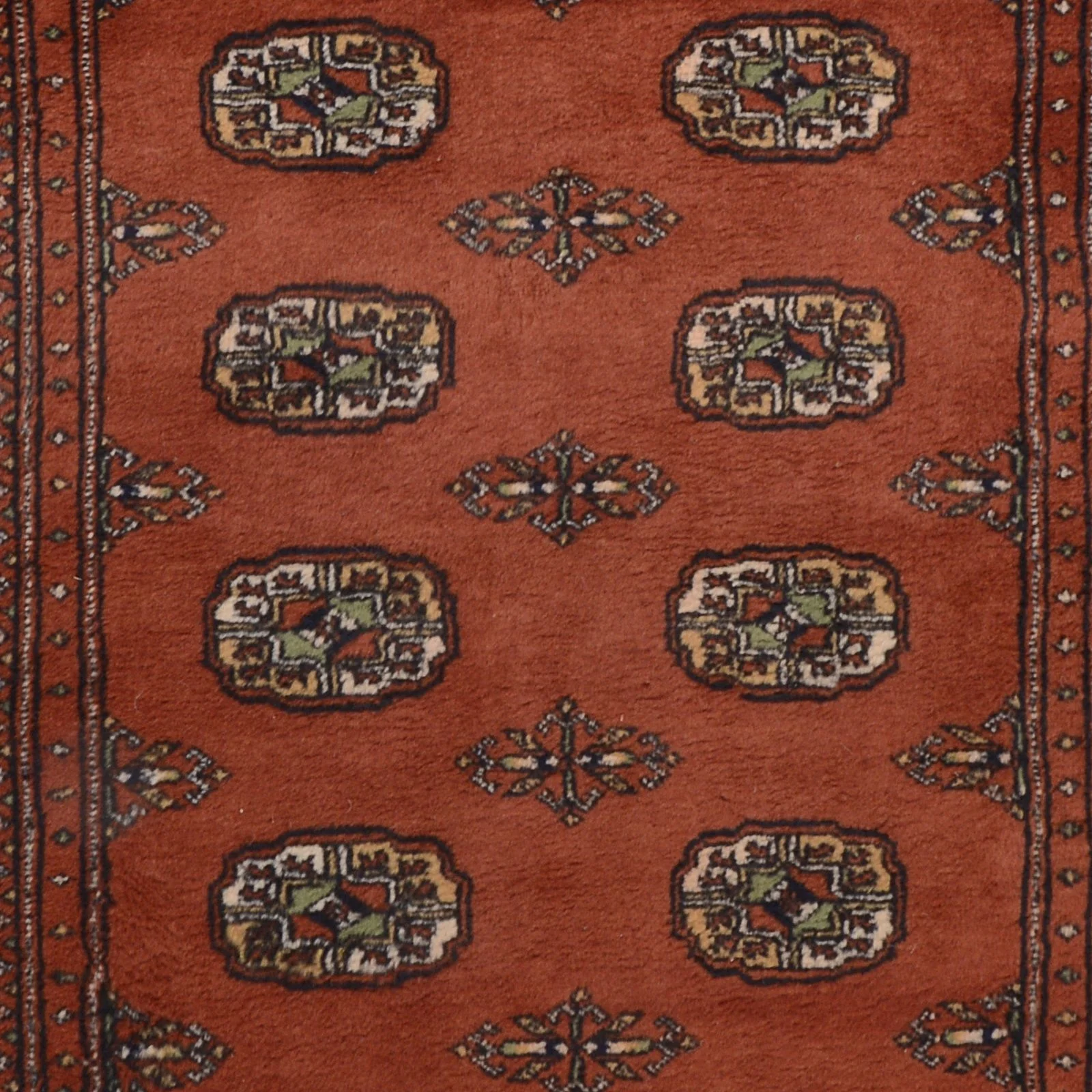 Handgeknüpfter Orientteppich, 124 × 200 cm, Wolle