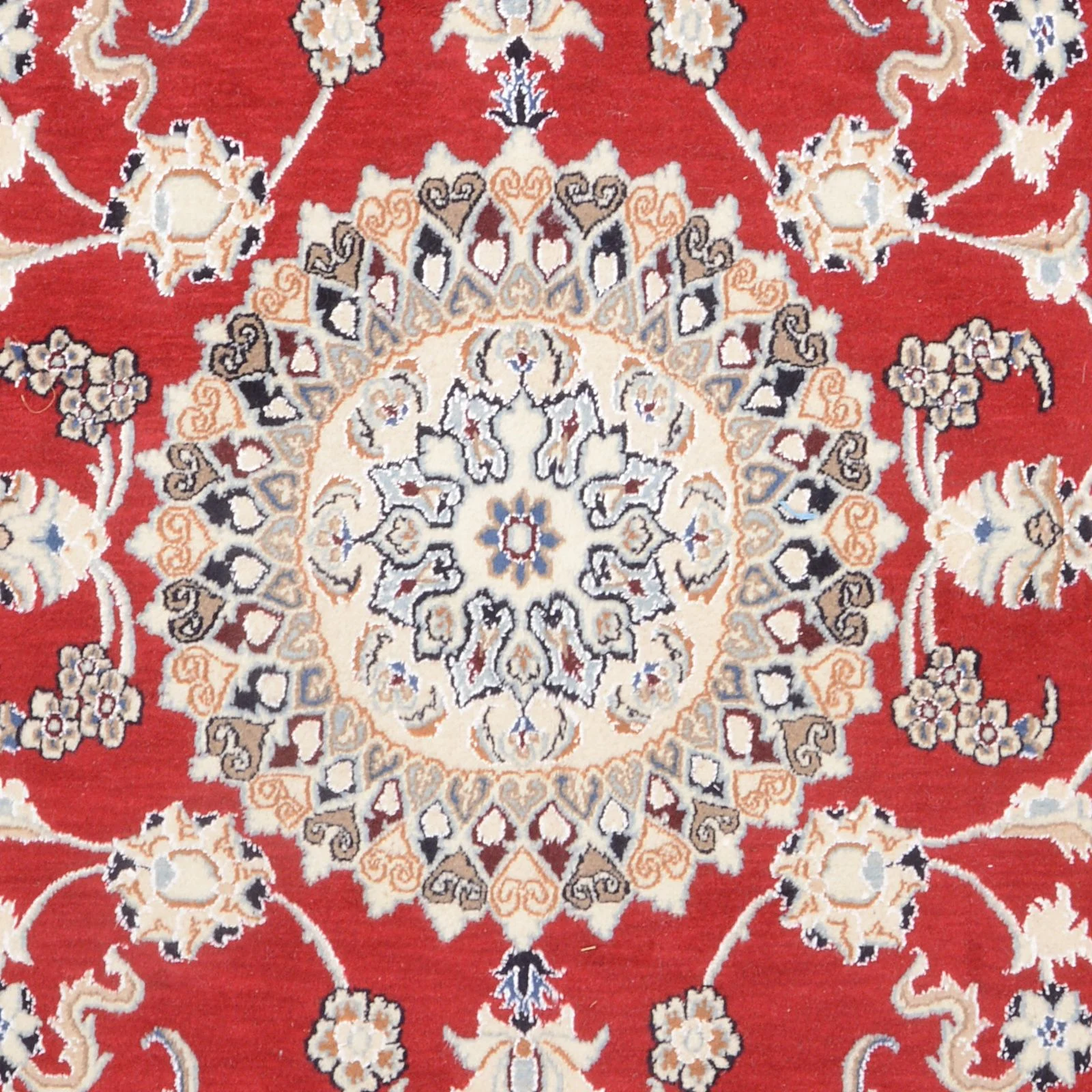 Handgeknüpfter Nain Perserteppich, 209 × 311 cm, Wolle