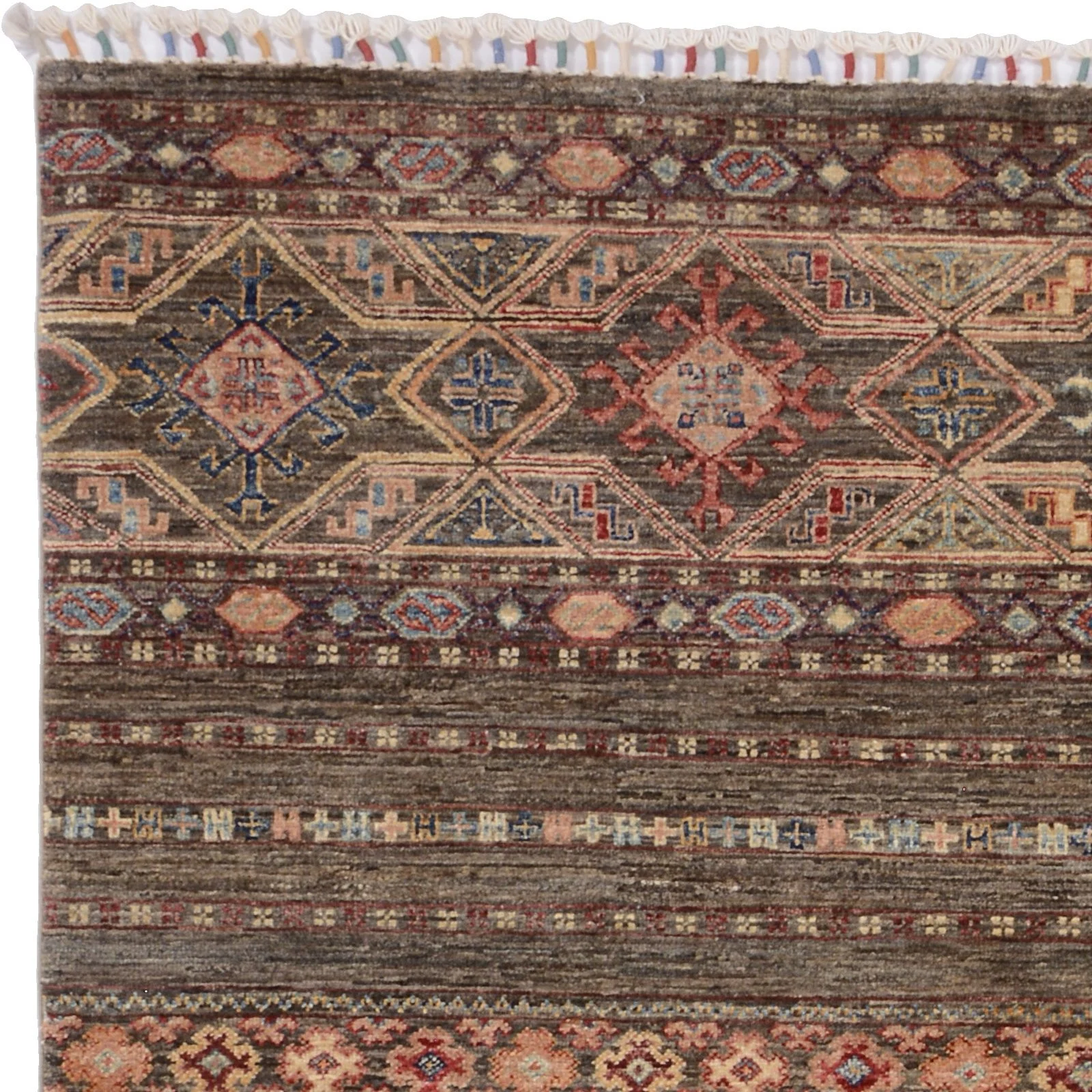 Handgeknüpfter Samarkand Orientteppich, 174 × 242 cm, Wolle