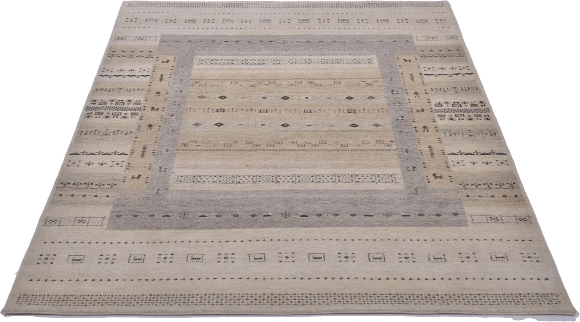 Loribaft Orientteppich aus Indien, 173 × 243 cm