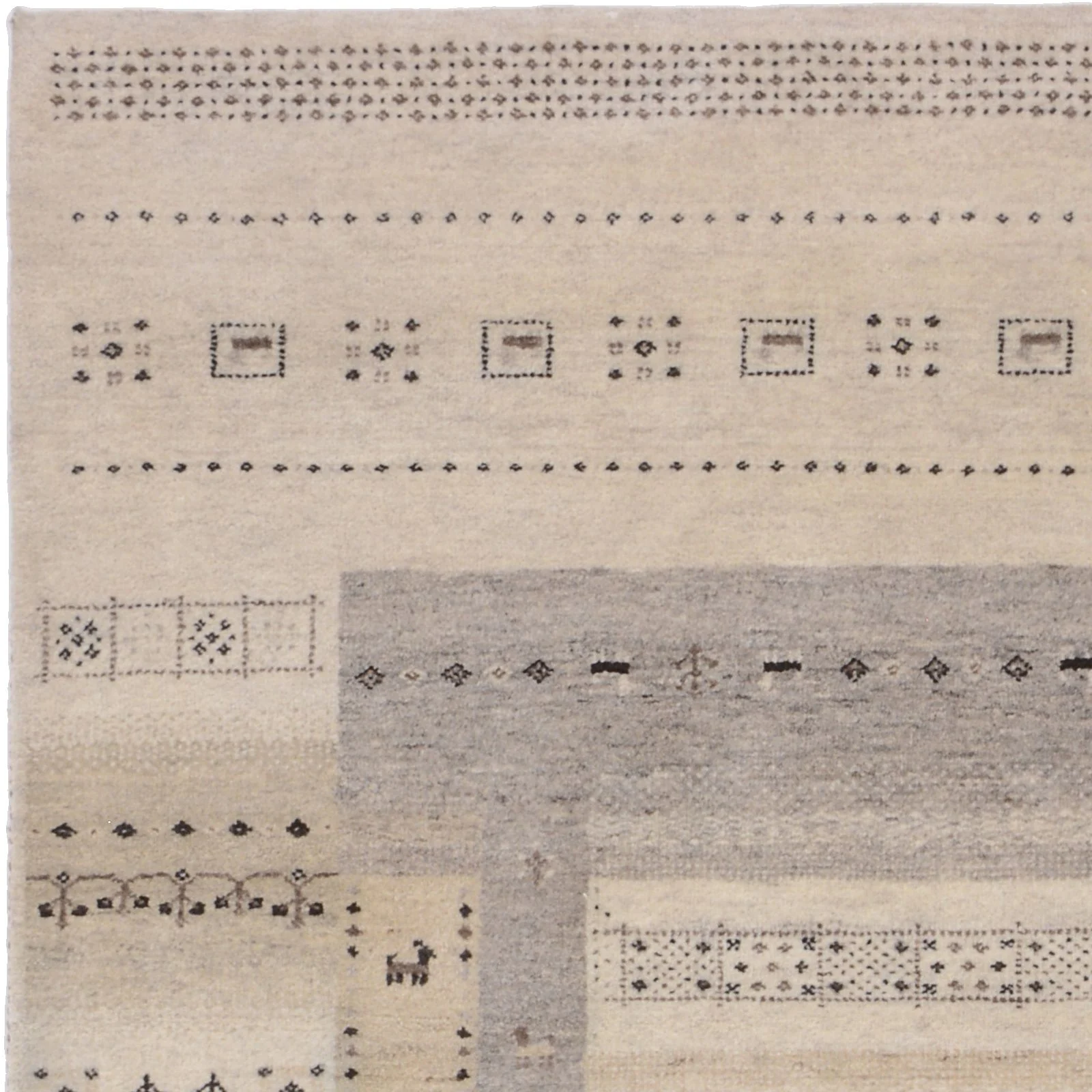 Loribaft Orientteppich aus Indien, 173 × 243 cm