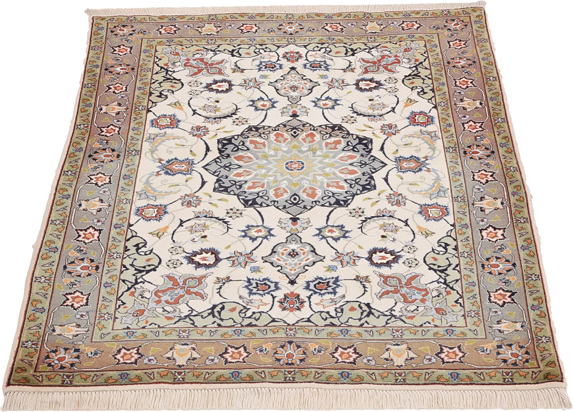 Täbriz Perserteppich aus Iran, 100 × 162 cm