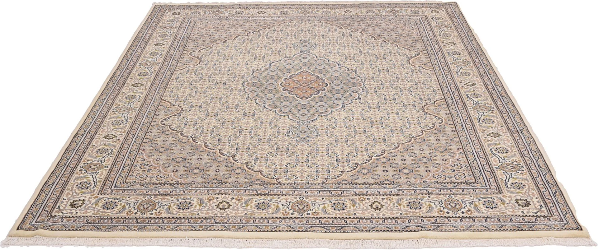 Handgeknüpfter Täbriz Orientteppich 251 × 296 cm