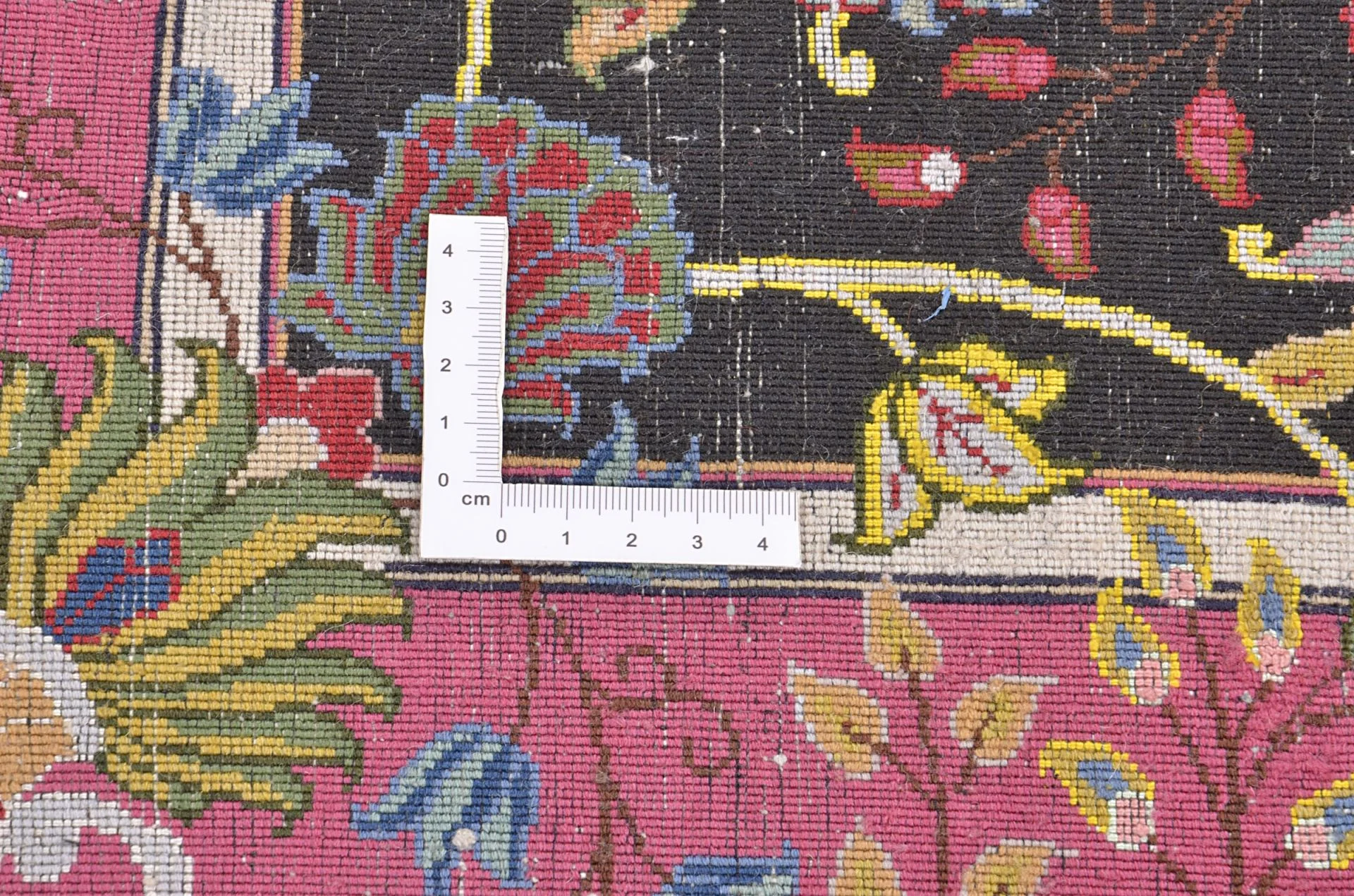 Handgeknüpfter Täbriz Perserteppich, 104 × 146 cm, Wolle