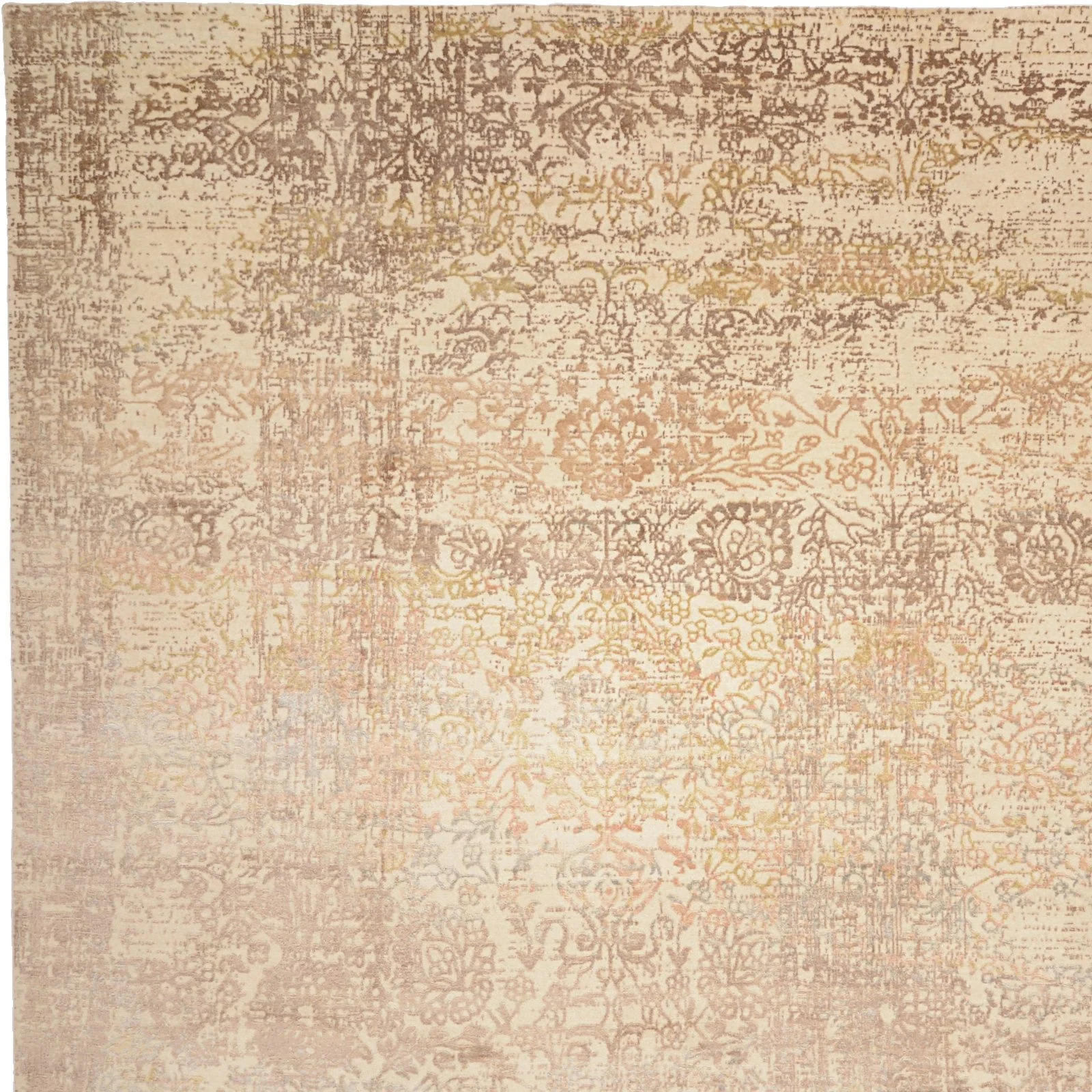 Farahan Orientteppich 270 × 361 cm aus Seide, handgeknüpft
