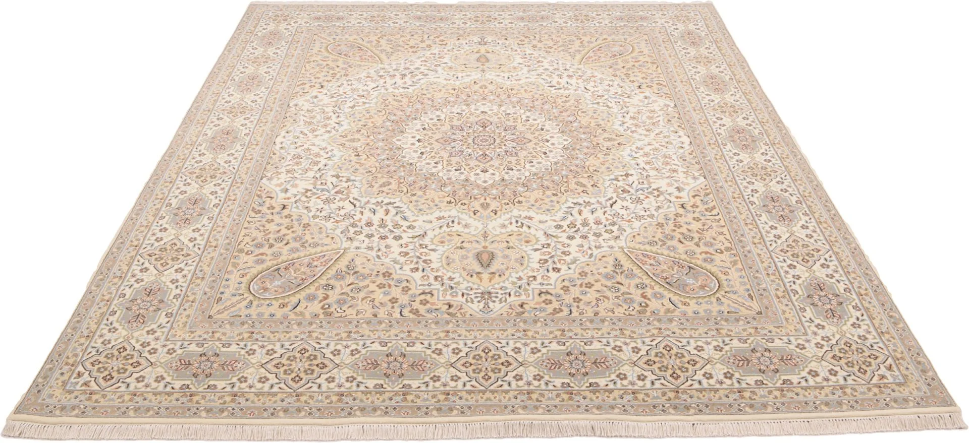 Handgeknüpfter Täbriz Orientteppich, 243 × 302 cm