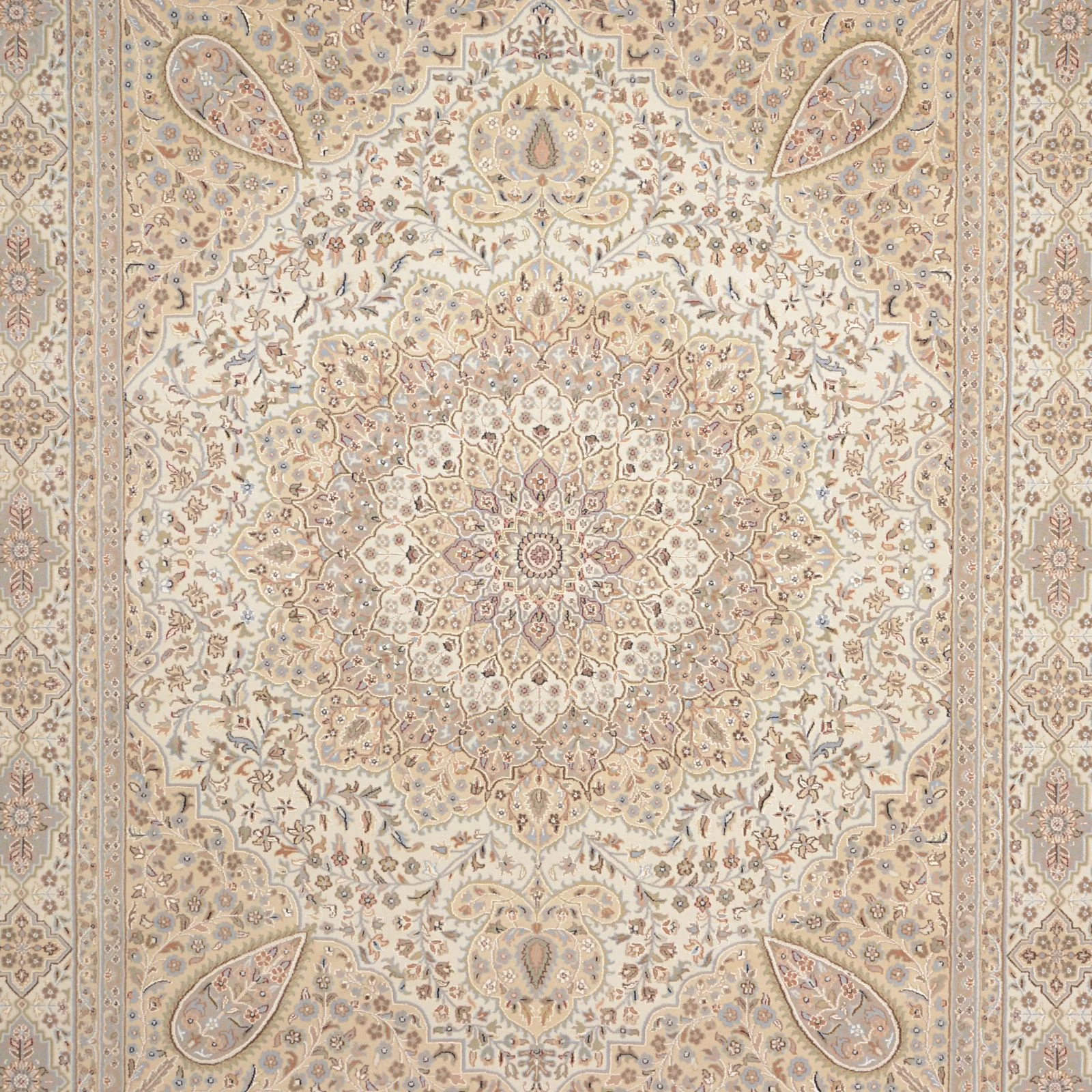 Handgeknüpfter Täbriz Orientteppich, 243 × 302 cm