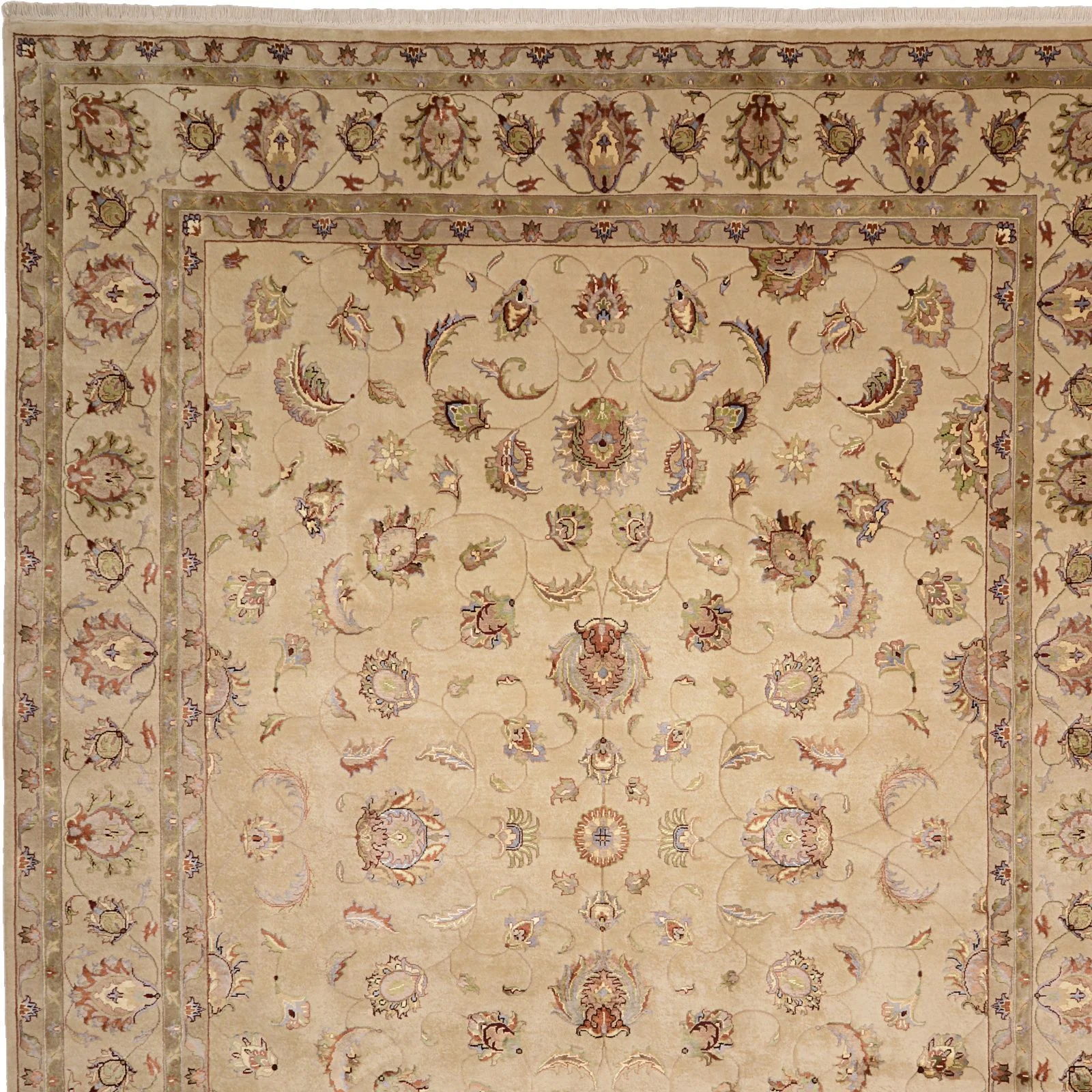Täbriz Orientteppich aus Indien, 274 × 366 cm