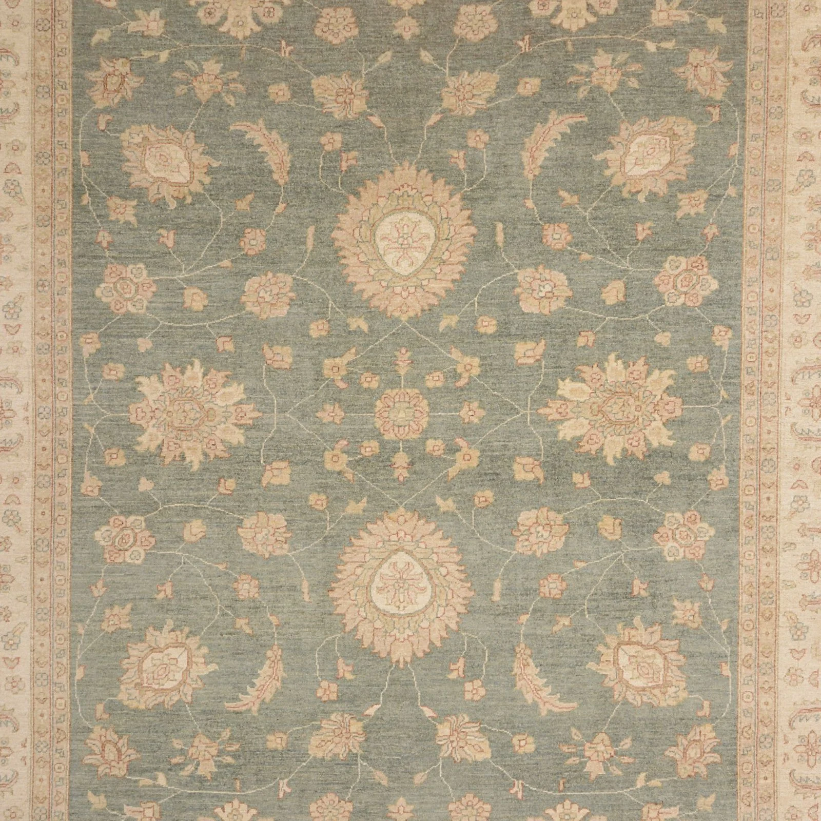 Ziegler Orientteppich 246 × 295 cm aus Wolle, handgeknüpft