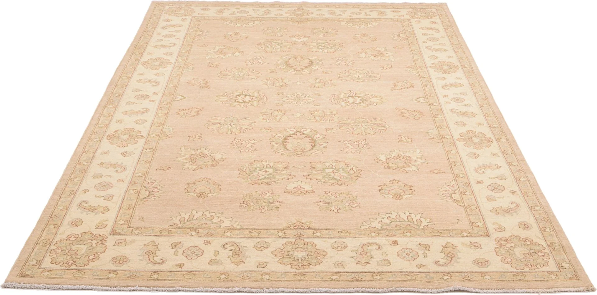 Ziegler Orientteppich 209 × 299 cm aus Wolle, handgeknüpft
