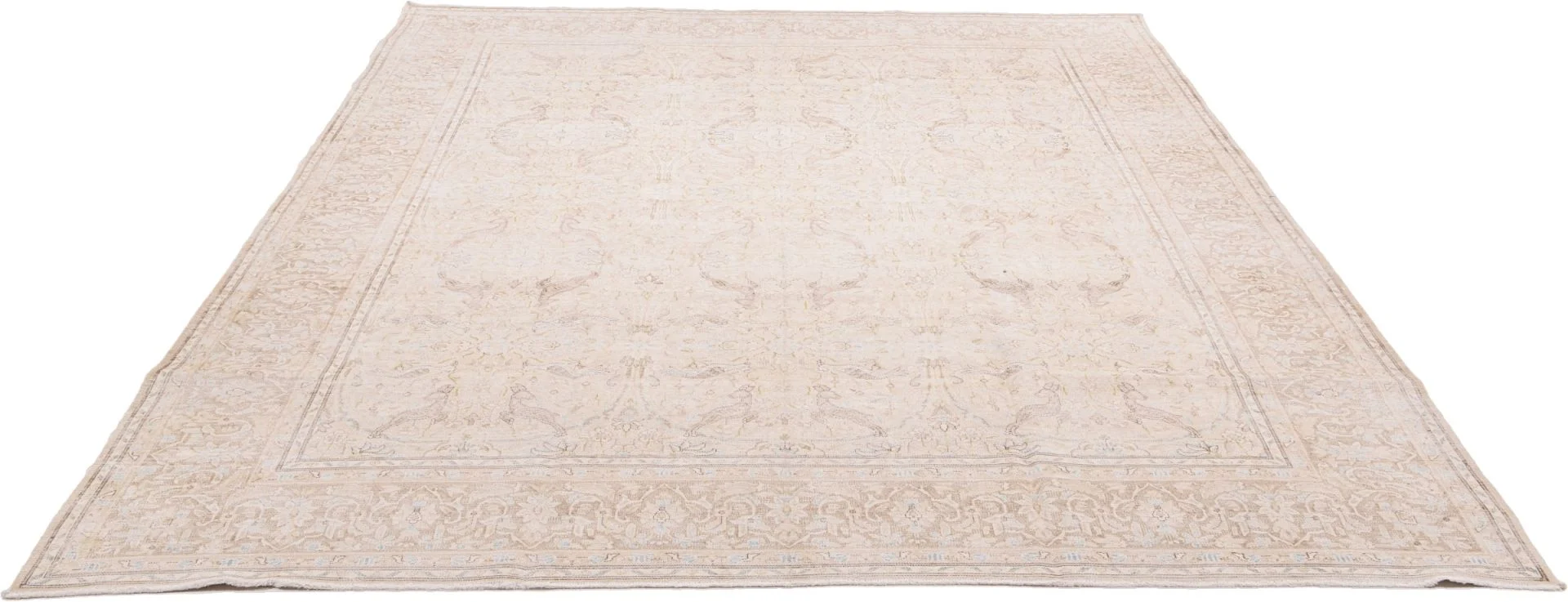 Orientteppich 300 × 379 cm aus Wolle, handgeknüpft
