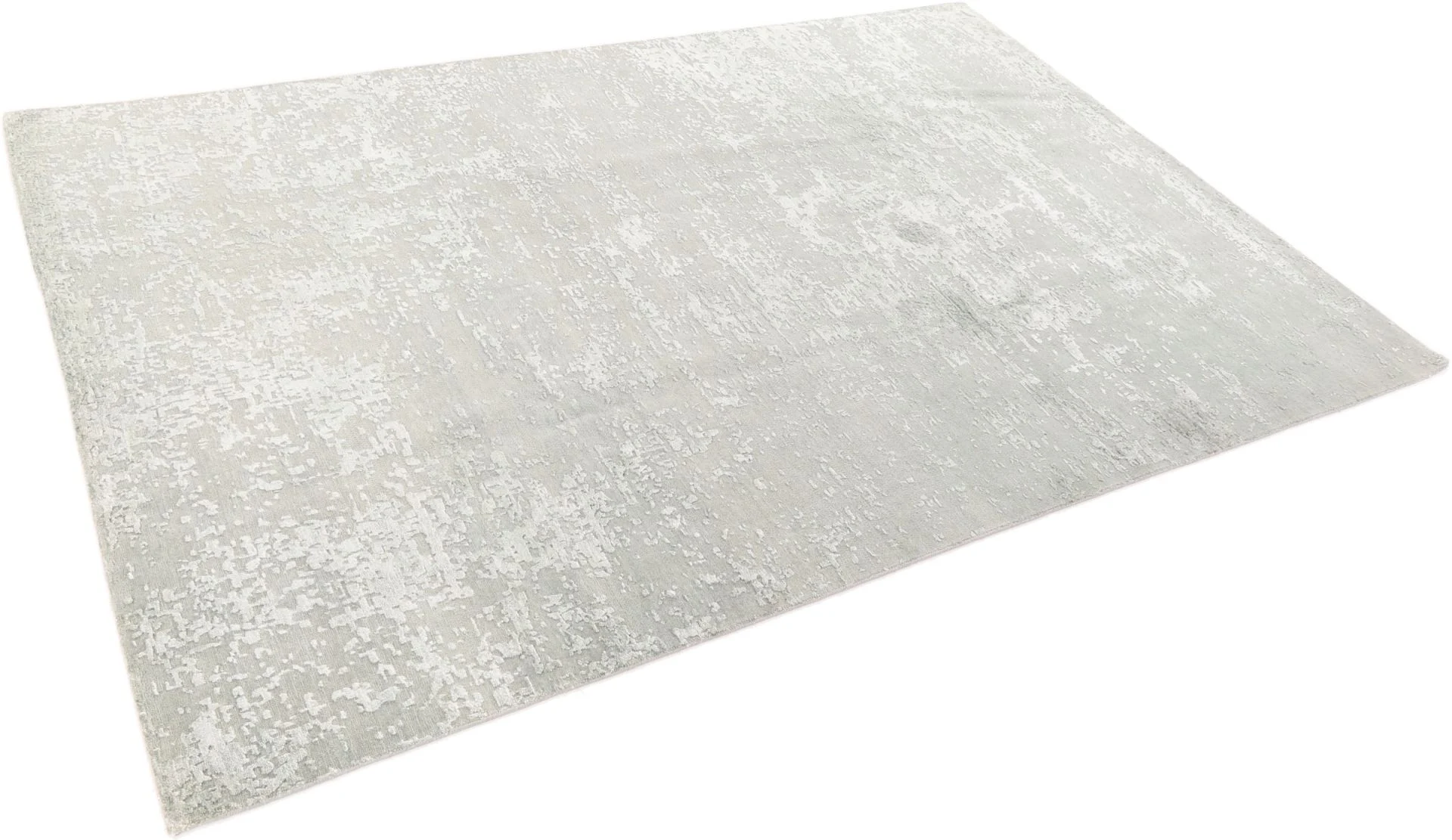 Orientteppich 201 × 306 cm aus Wolle & Seide, handgeknüpft
