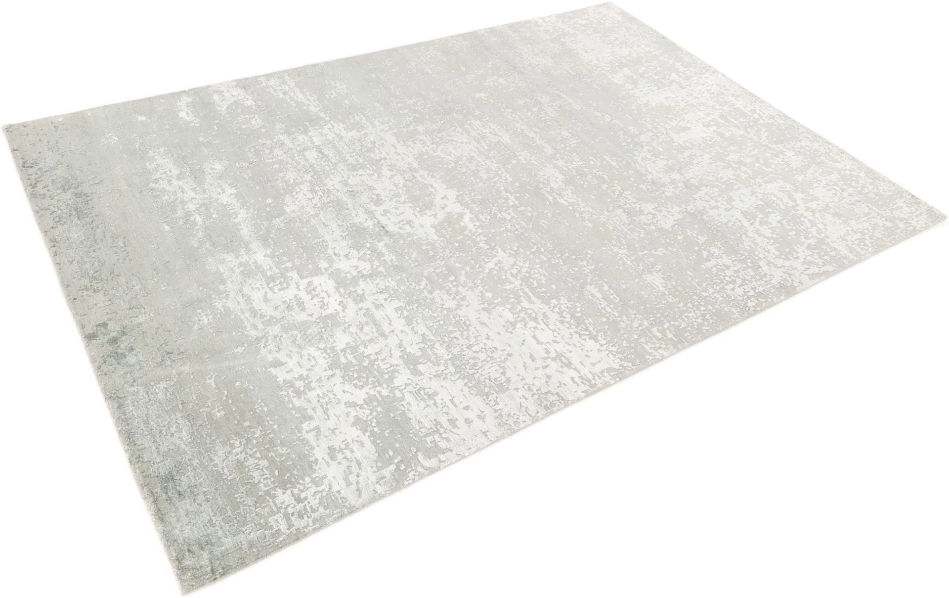 Orientteppich 201 × 306 cm aus Wolle & Seide, handgeknüpft
