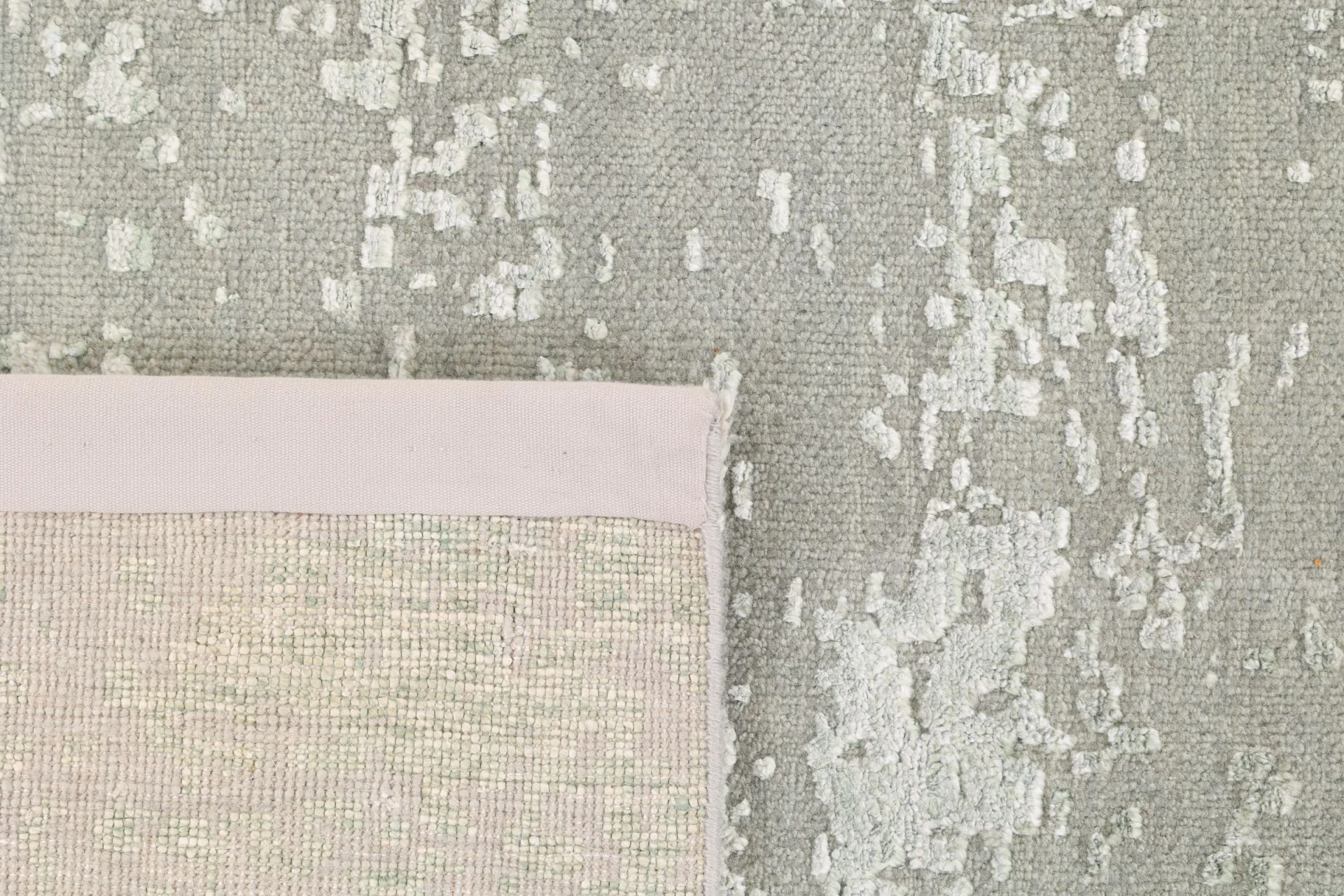 Orientteppich 201 × 306 cm aus Wolle & Seide, handgeknüpft