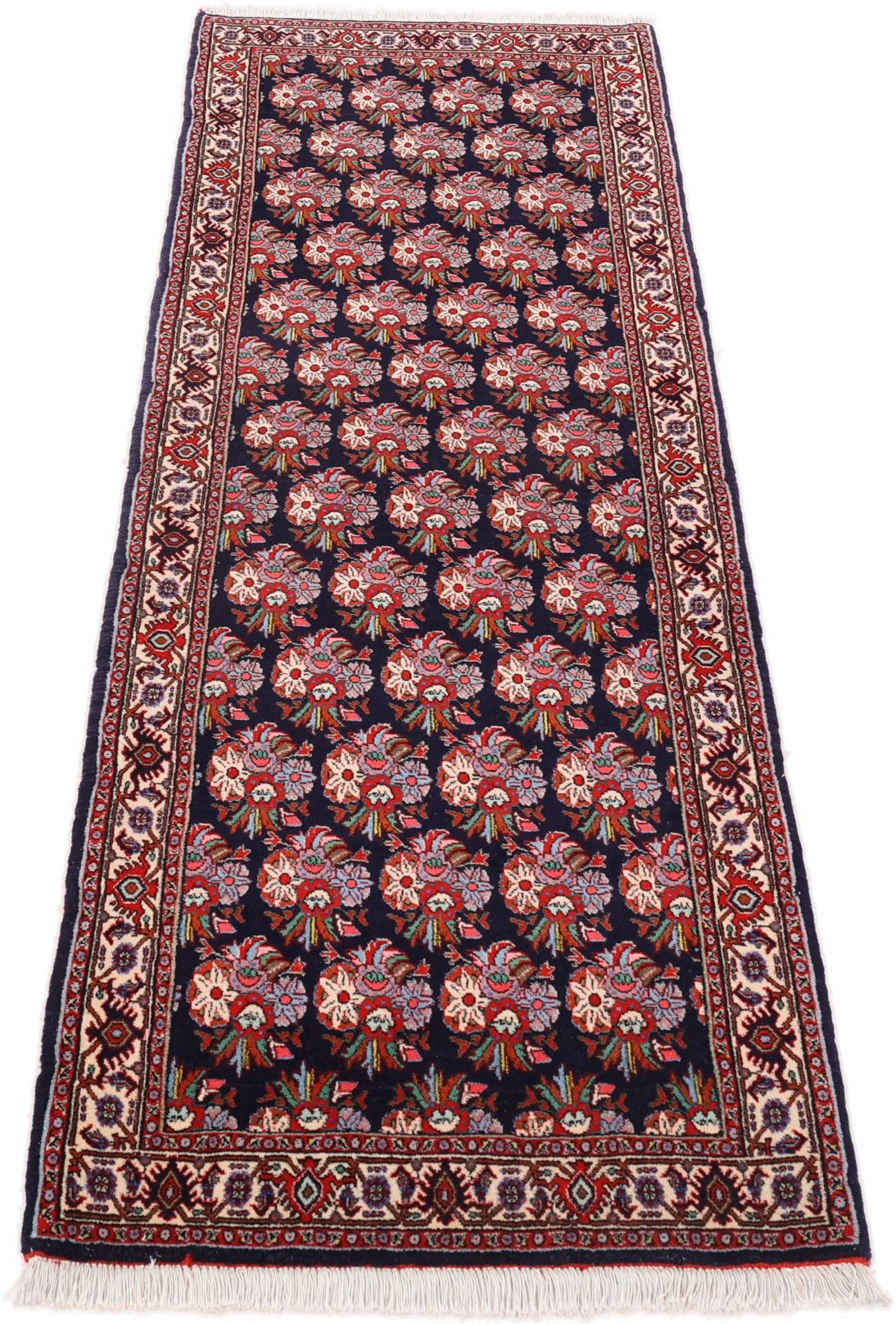 Bijar Perserteppich aus Iran, 73 × 227 cm