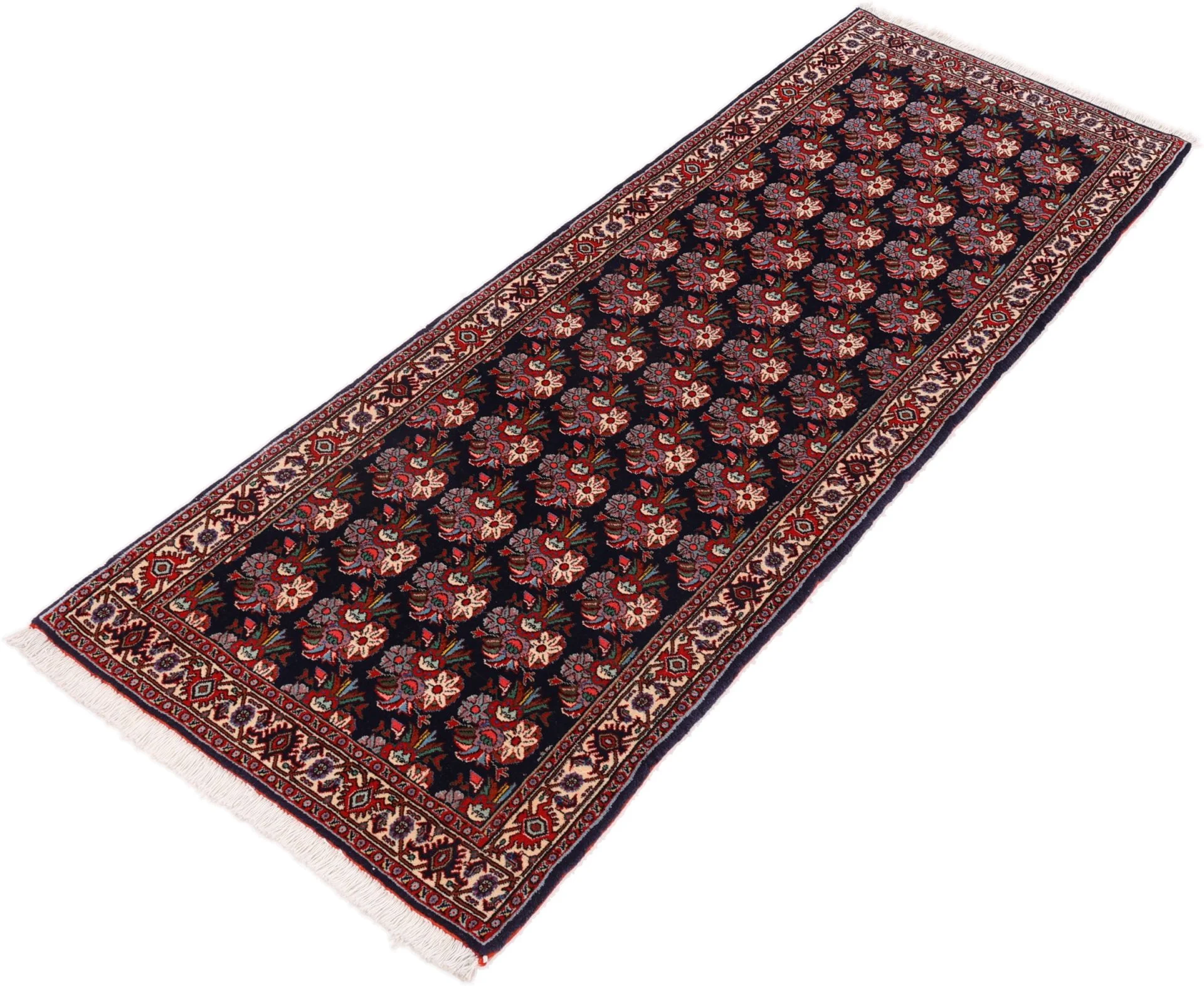 Bijar Perserteppich aus Iran, 73 × 227 cm
