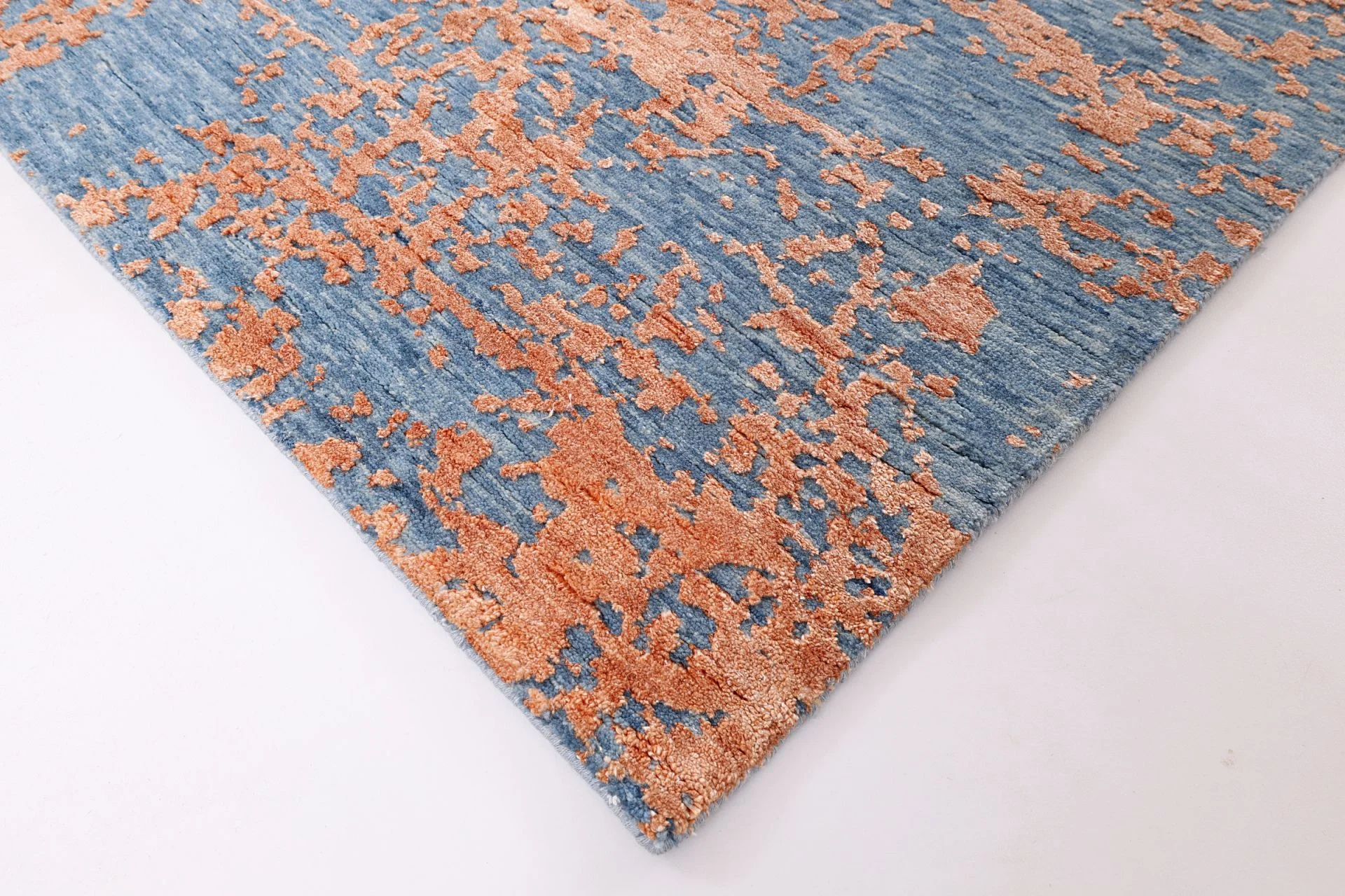 Handgeknüpfter Orientteppich, 246 × 318 cm, Wolle & Seide