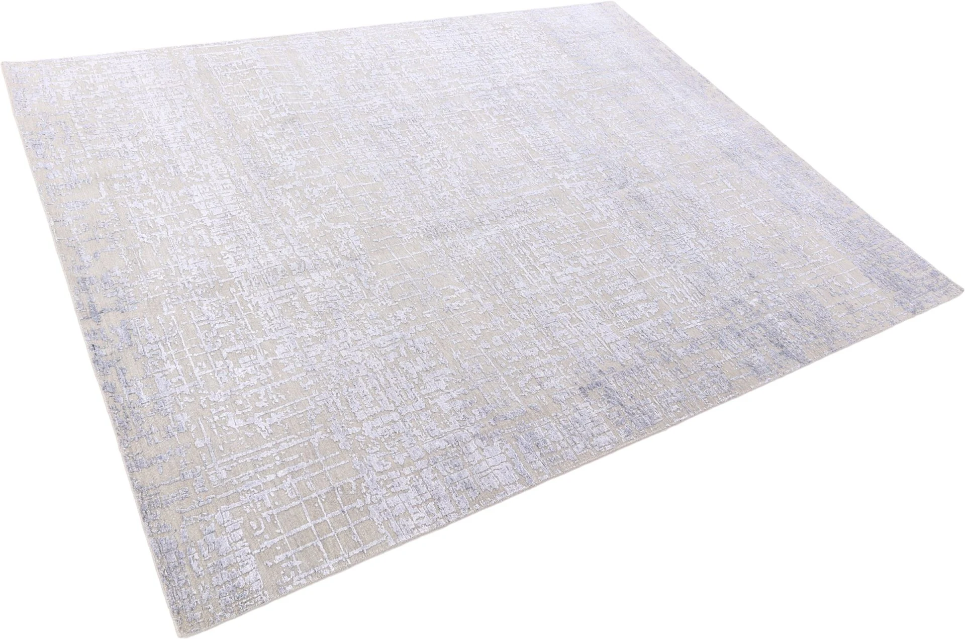 Handgeknüpfter Orientteppich, 238 × 312 cm, Wolle & Seide