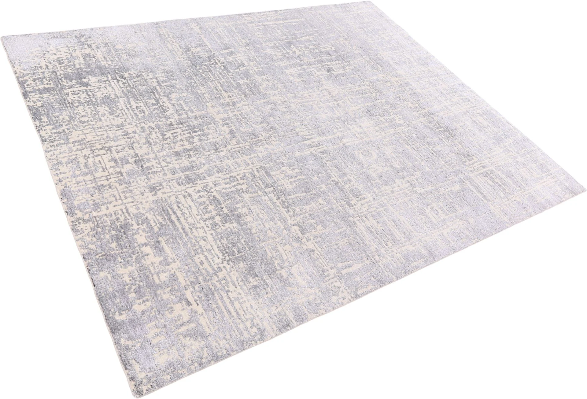 Handgeknüpfter Orientteppich, 241 × 302 cm, Wolle & Seide