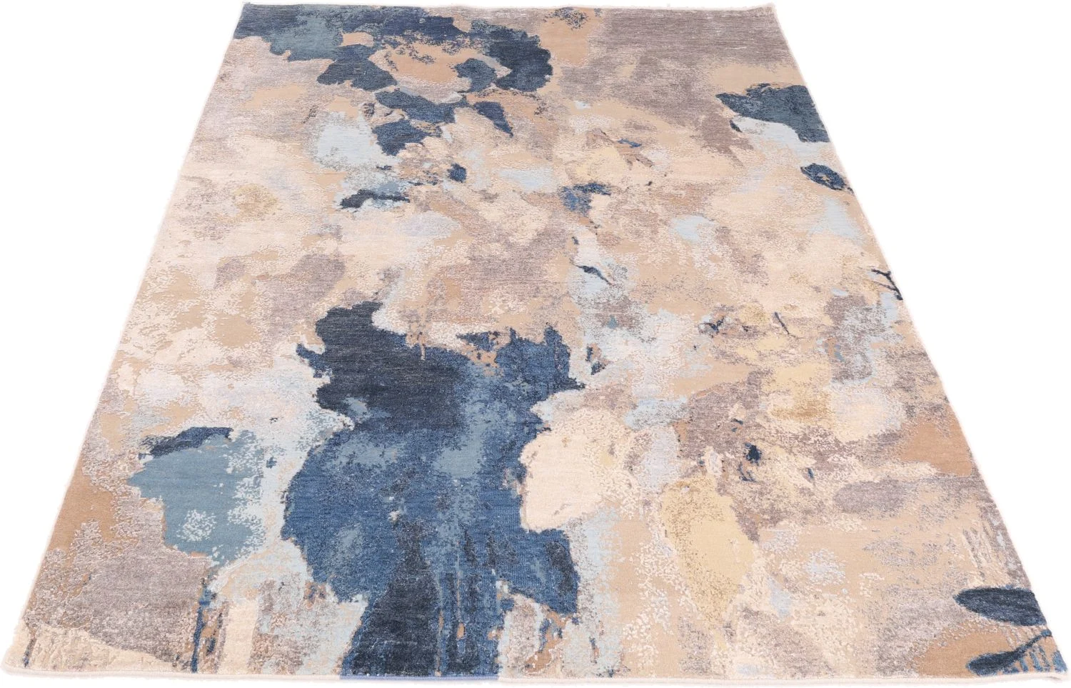 Orientteppich 172 × 242 cm aus Wolle & Seide, handgeknüpft
