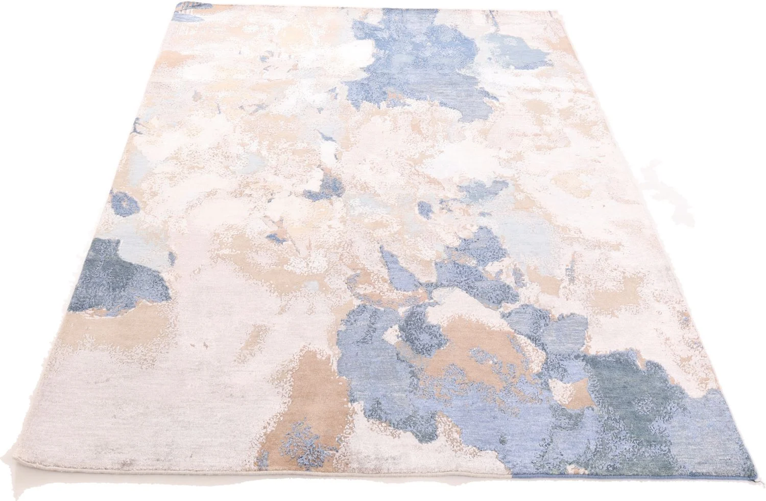 Orientteppich 172 × 242 cm aus Wolle & Seide, handgeknüpft