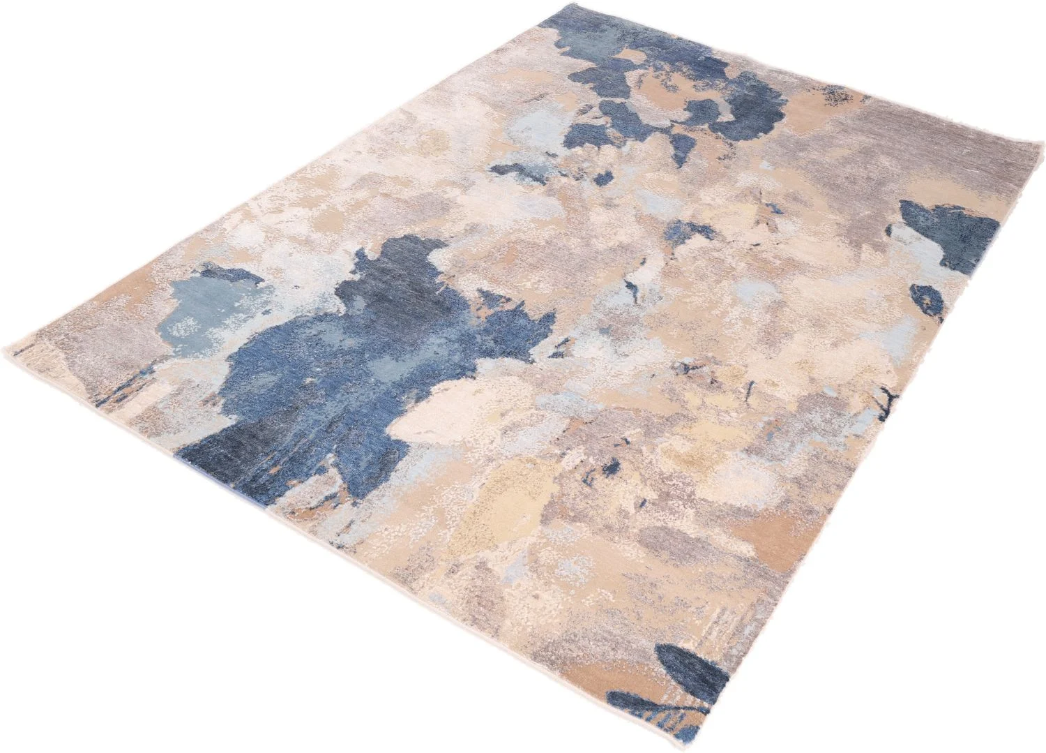 Orientteppich 172 × 242 cm aus Wolle & Seide, handgeknüpft