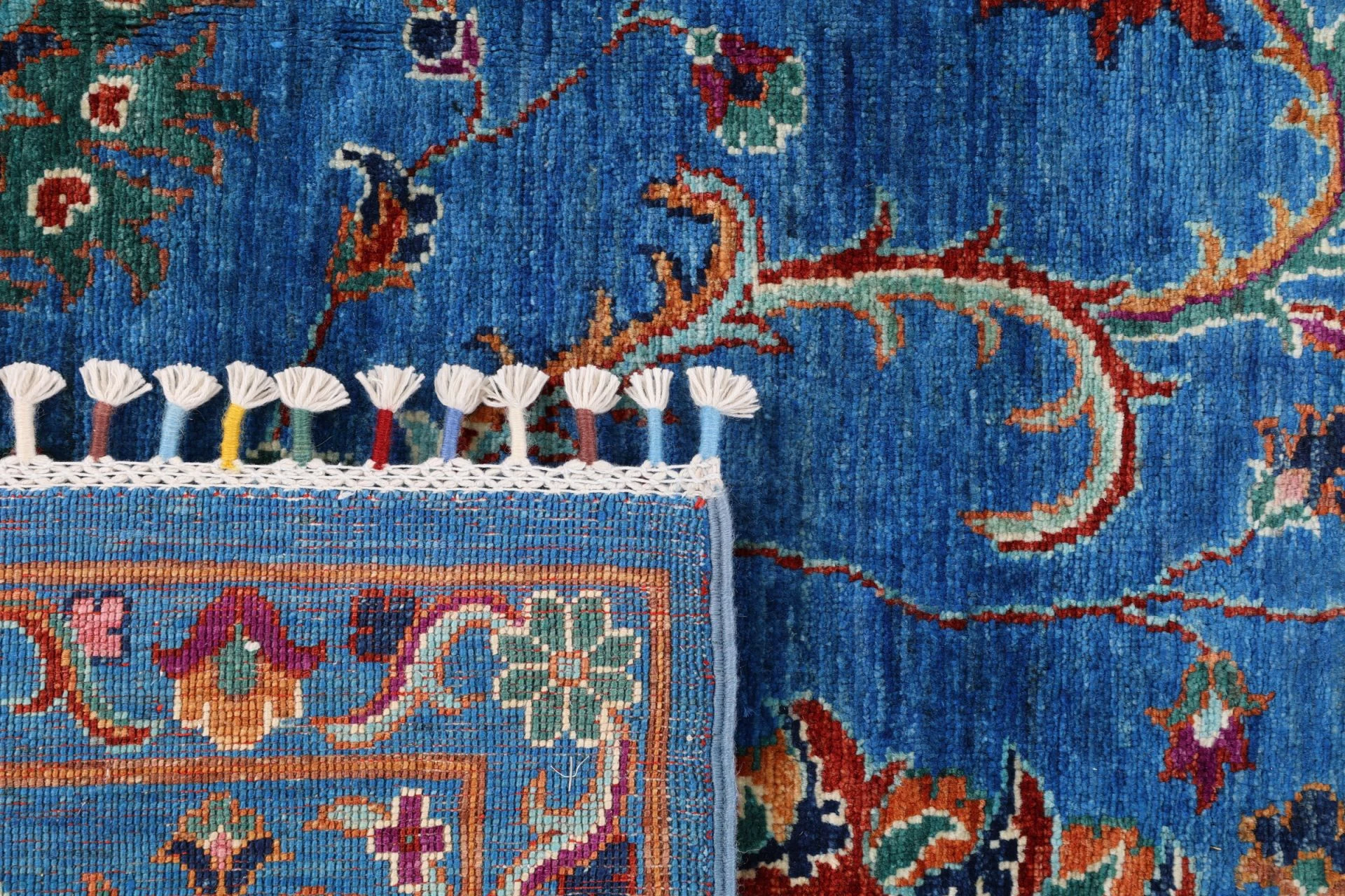 Handgeknüpfter Samarkand Orientteppich, 202 × 322 cm, Wolle