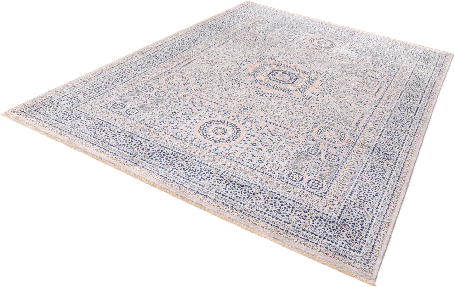 orientteppich-mamluk-253-x-355-cm-schurwolle-handgeknupft-neu-3 Mamluk Orientteppich 253 × 355 cm aus Wolle, handgeknüpft