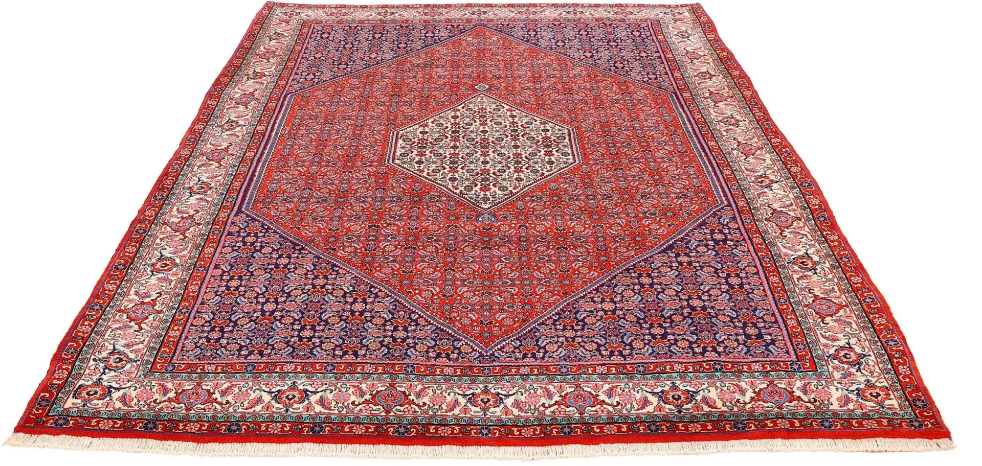 Handgeknüpfter Bijar Perserteppich, 221 × 312 cm, Wolle