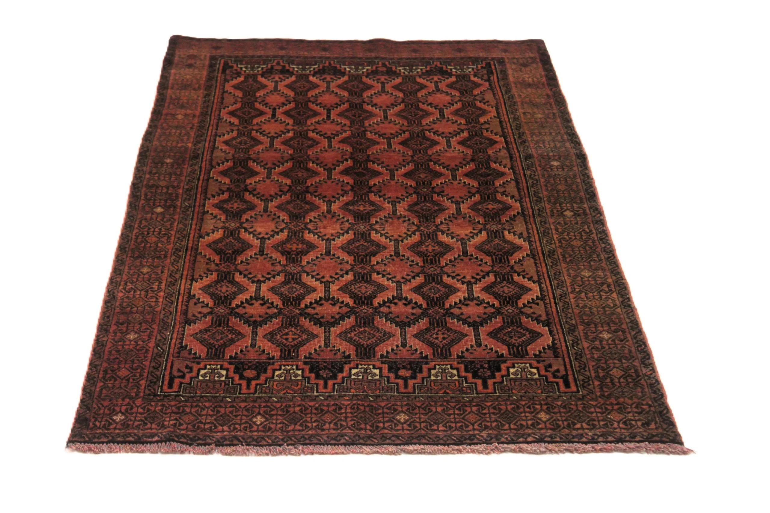 Baluch Perserteppich aus Iran, 189 × 96 cm