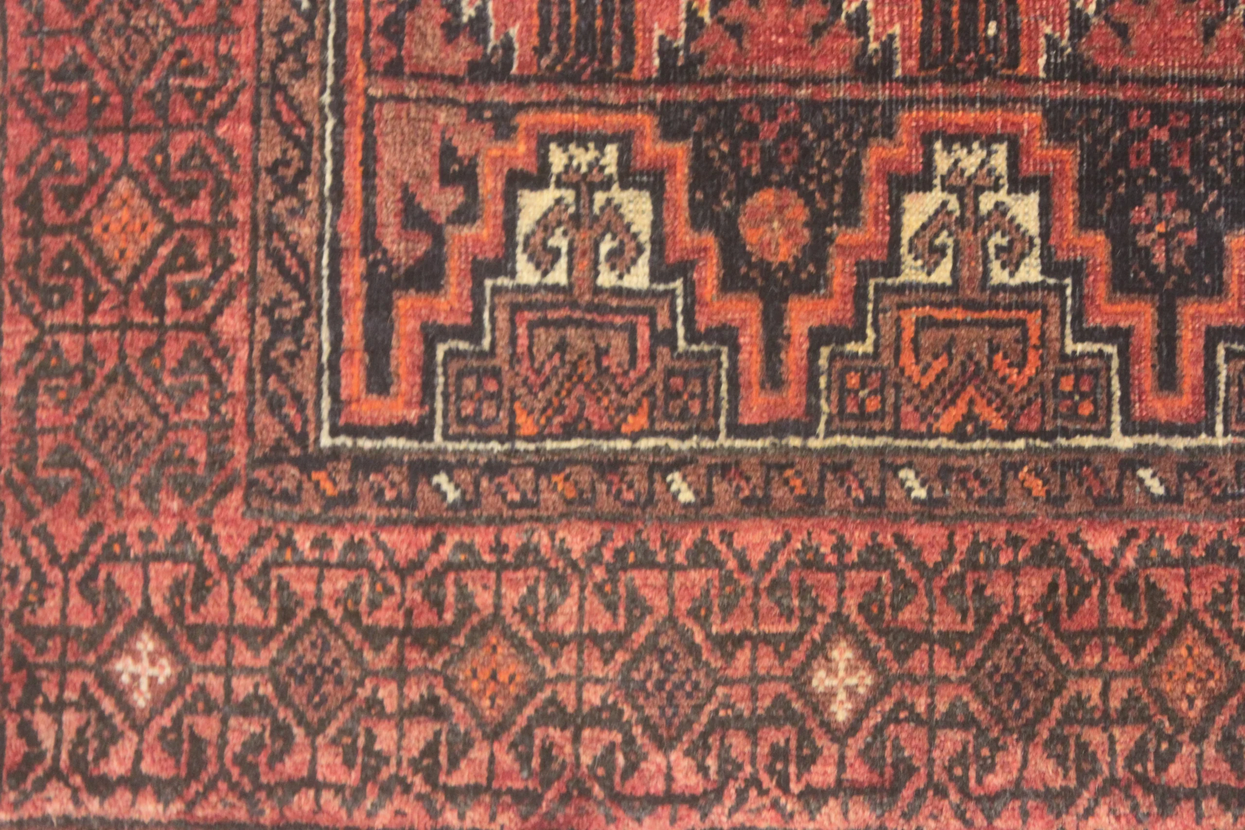 Baluch Perserteppich aus Iran, 189 × 96 cm