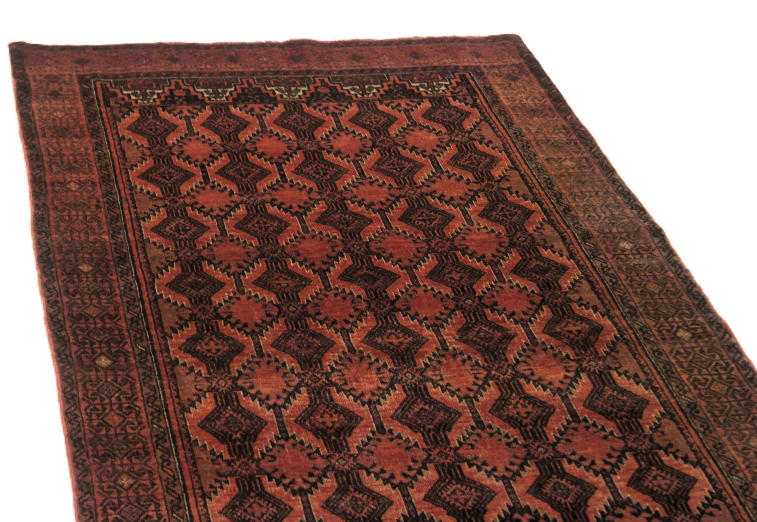 Baluch Perserteppich aus Iran, 189 × 96 cm