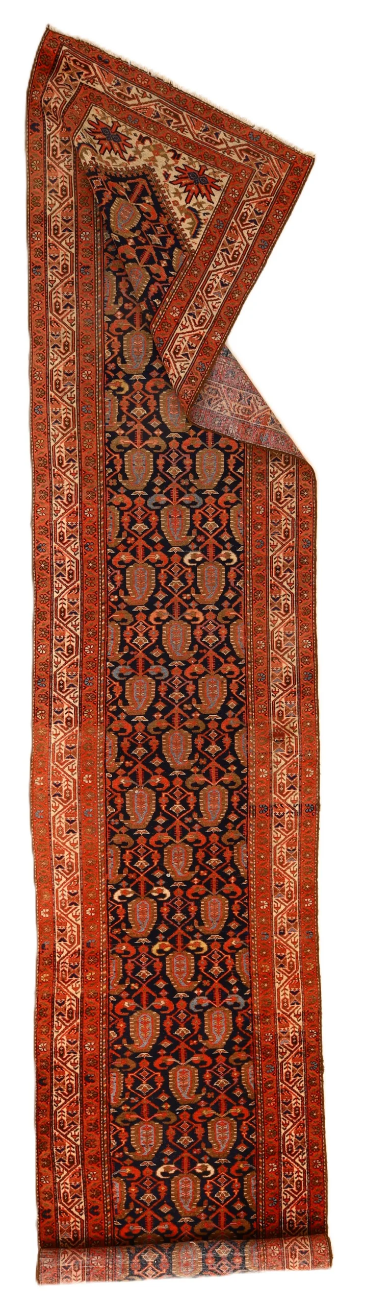 Malayer Perserteppich aus Iran, 508 × 100 cm