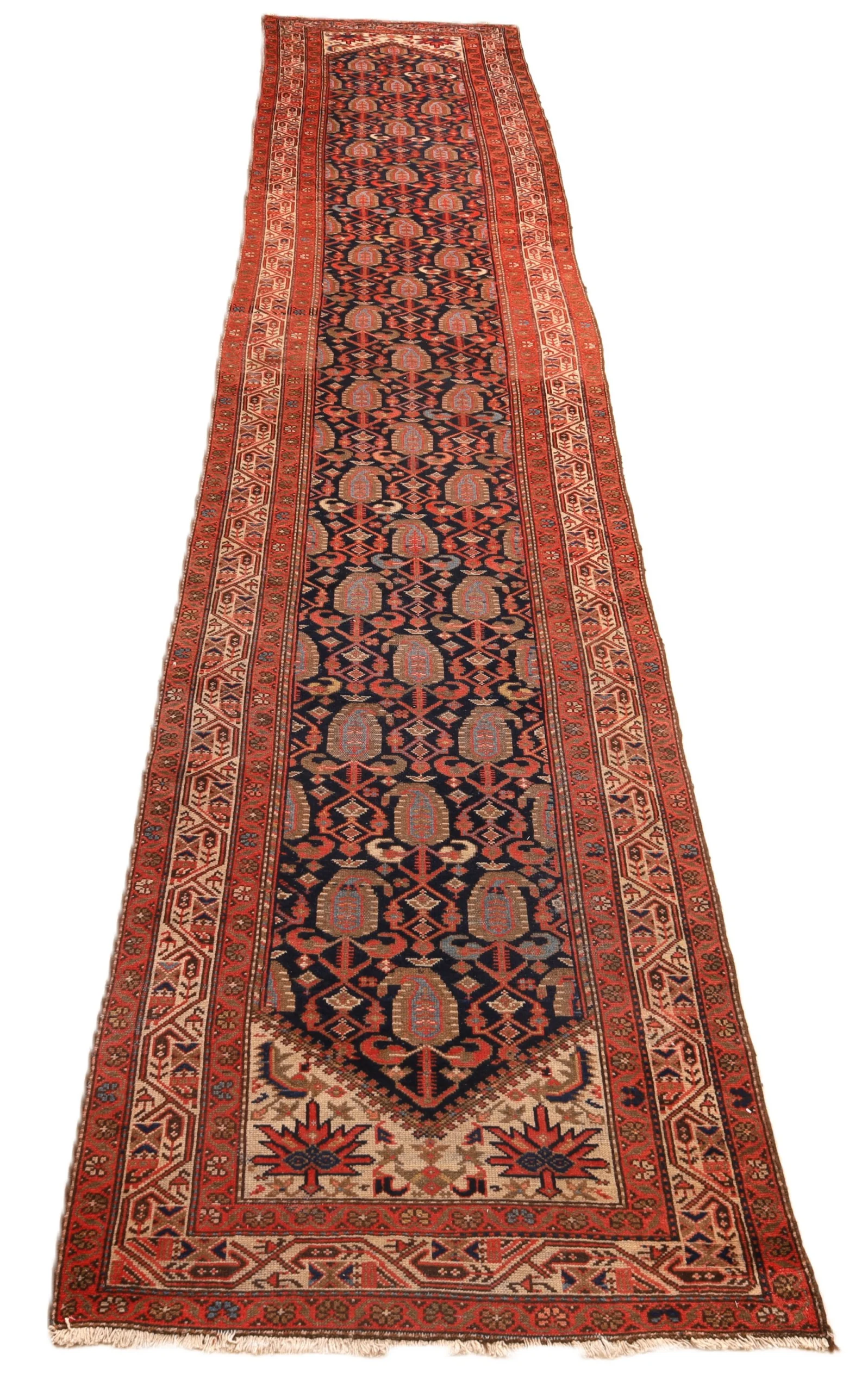 Malayer Perserteppich aus Iran, 508 × 100 cm