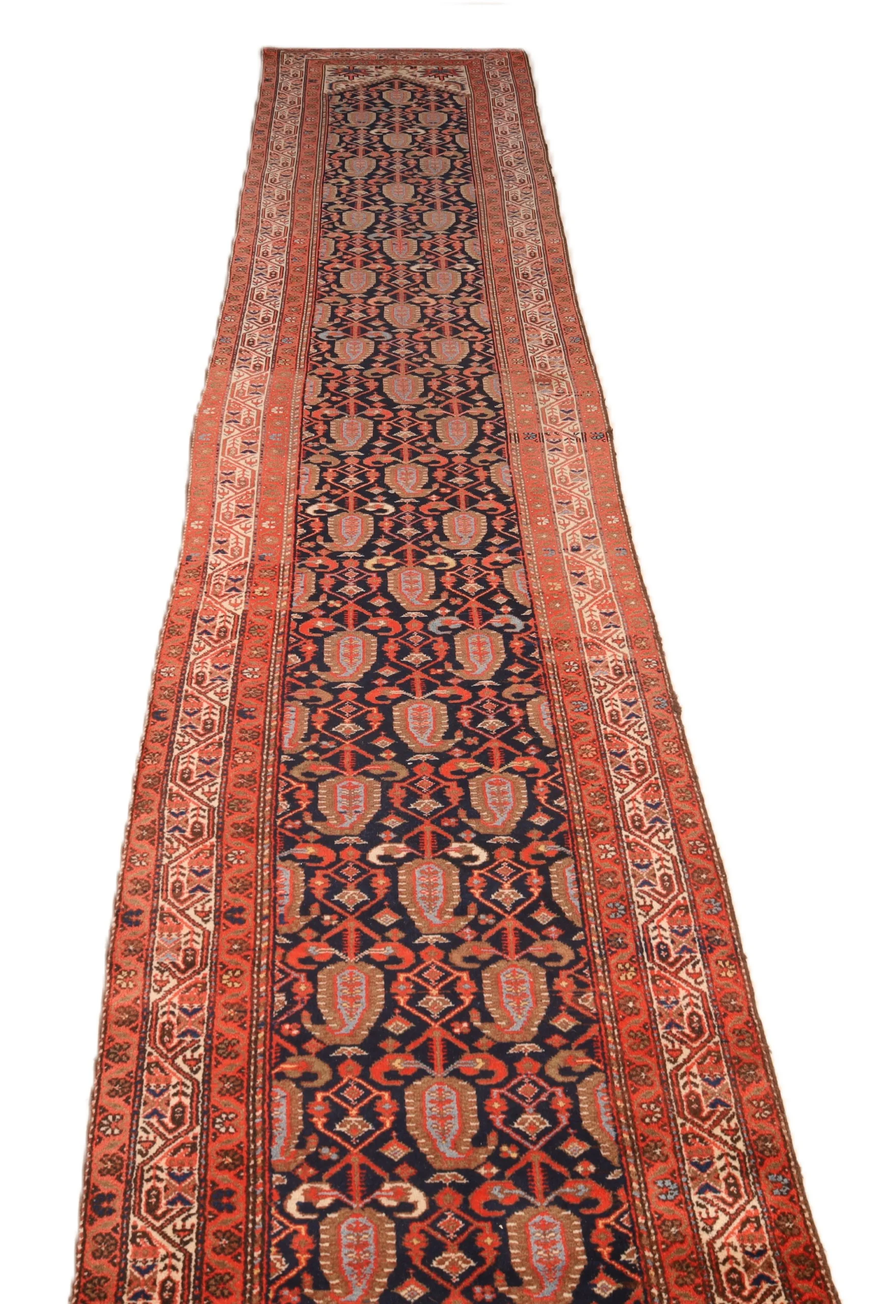 Malayer Perserteppich aus Iran, 508 × 100 cm