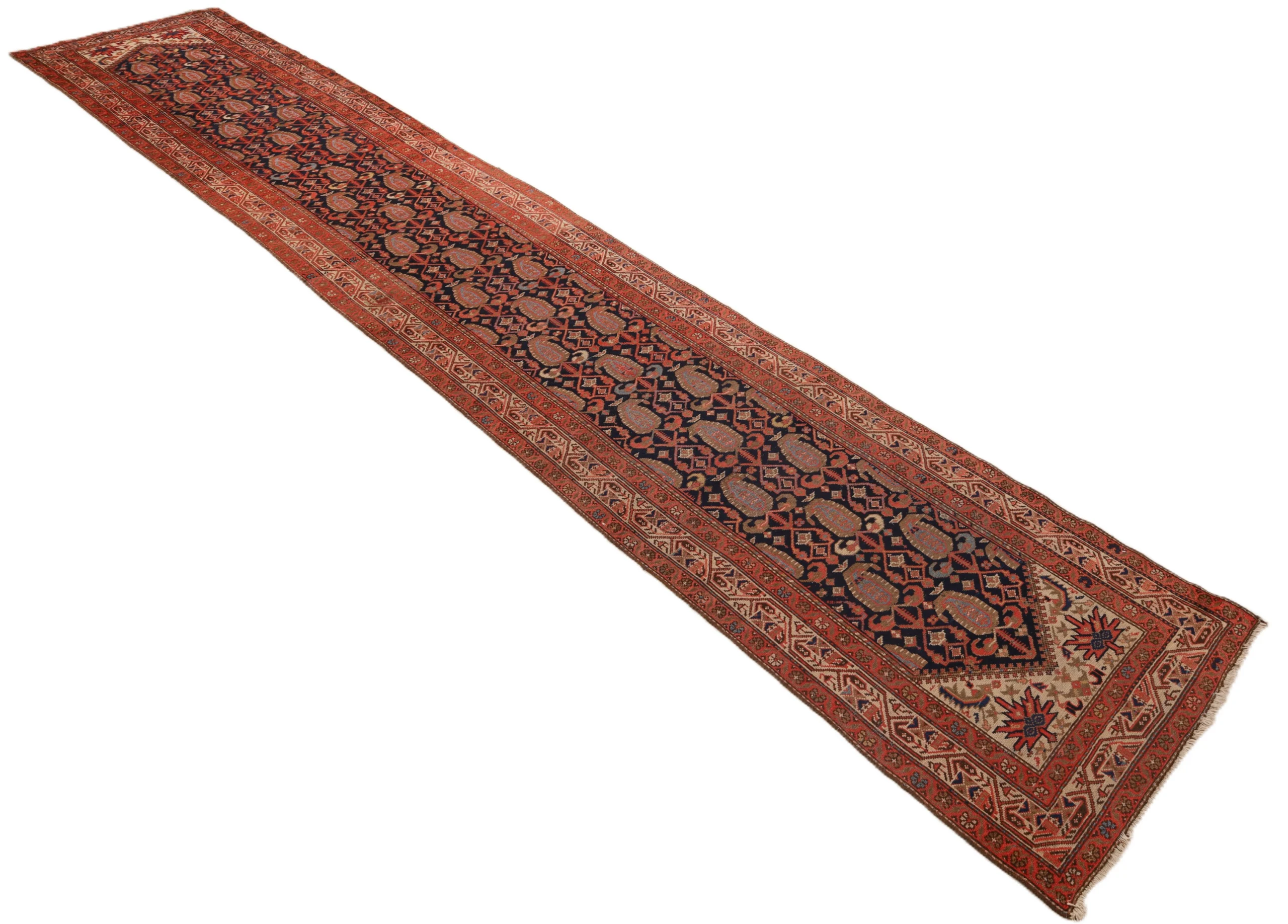 Malayer Perserteppich aus Iran, 508 × 100 cm