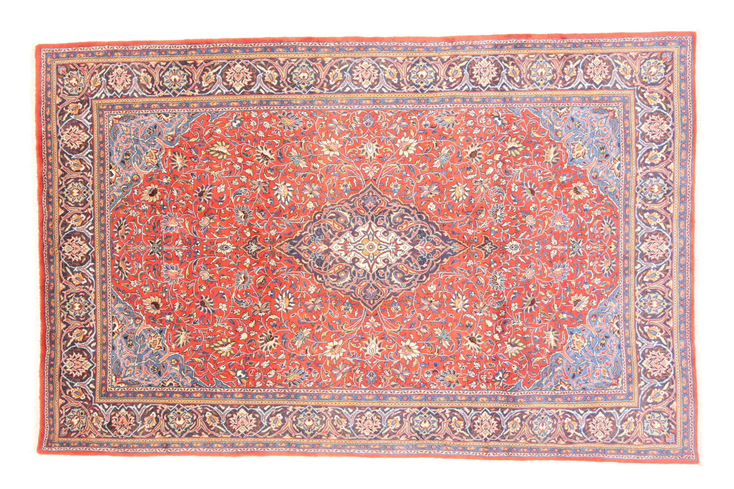 Sarough Perserteppich 312 × 200 cm aus Wolle, handgeknüpft