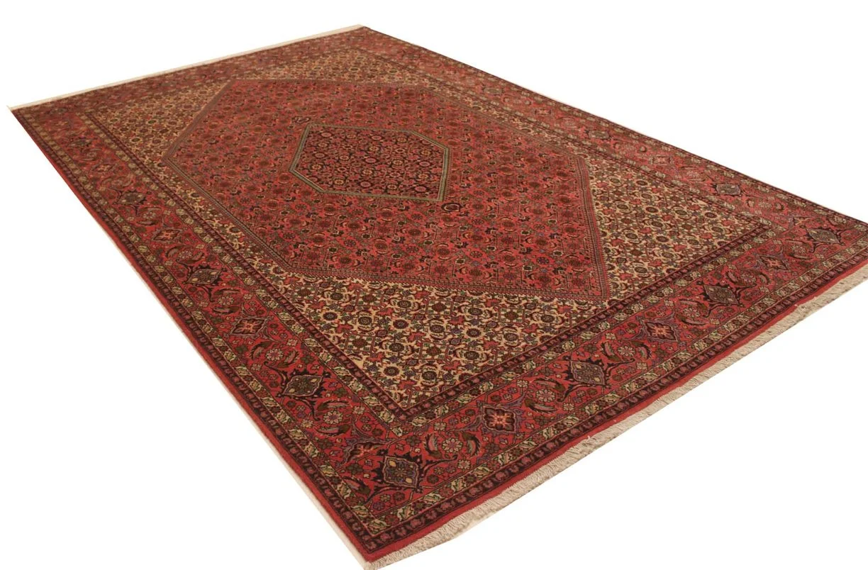 Täbriz Perserteppich aus Iran, 303 × 201 cm