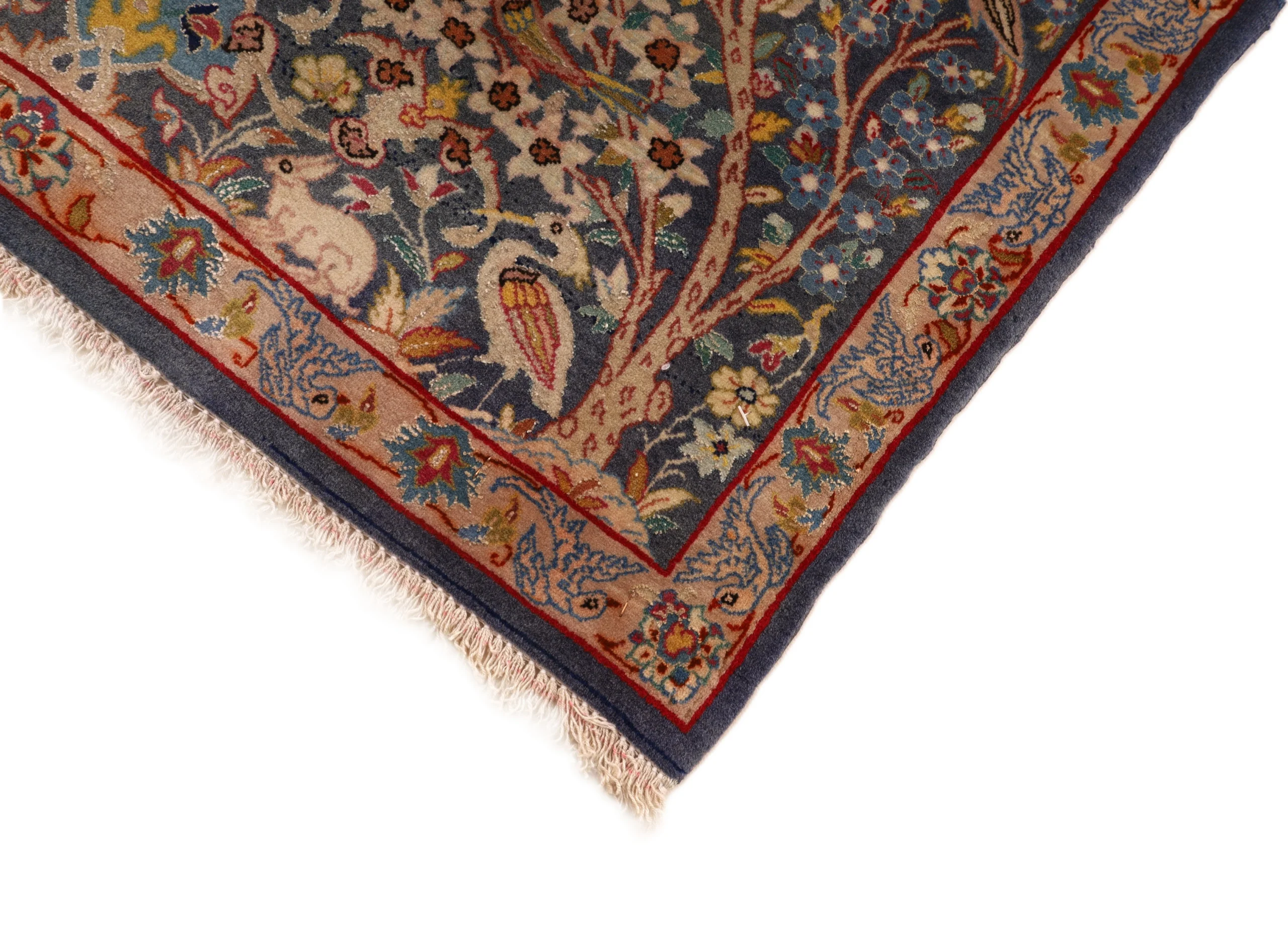 Handgeknüpfter Isfahan Perserteppich 92 × 70 cm