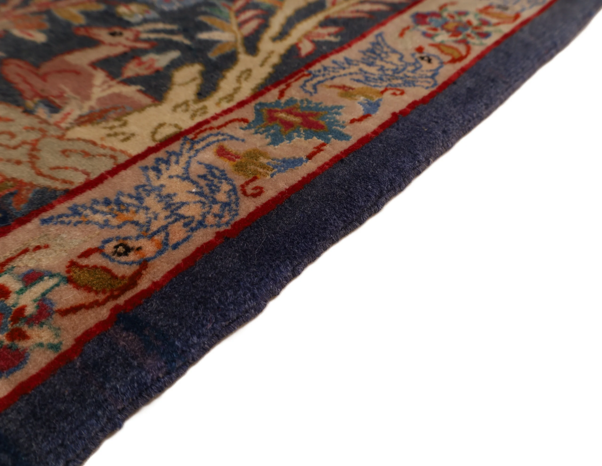 Handgeknüpfter Isfahan Perserteppich 92 × 70 cm
