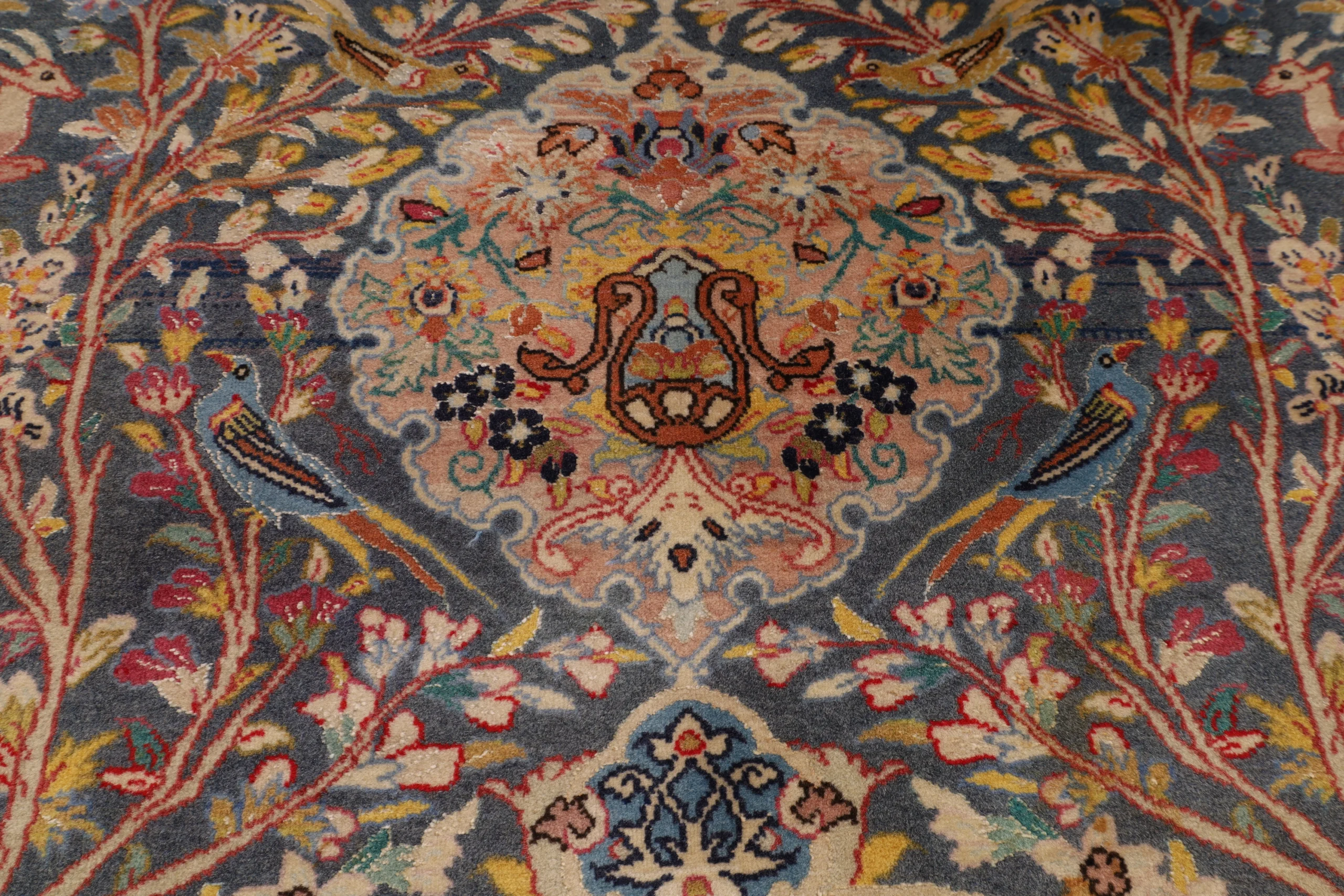 Handgeknüpfter Isfahan Perserteppich 92 × 70 cm