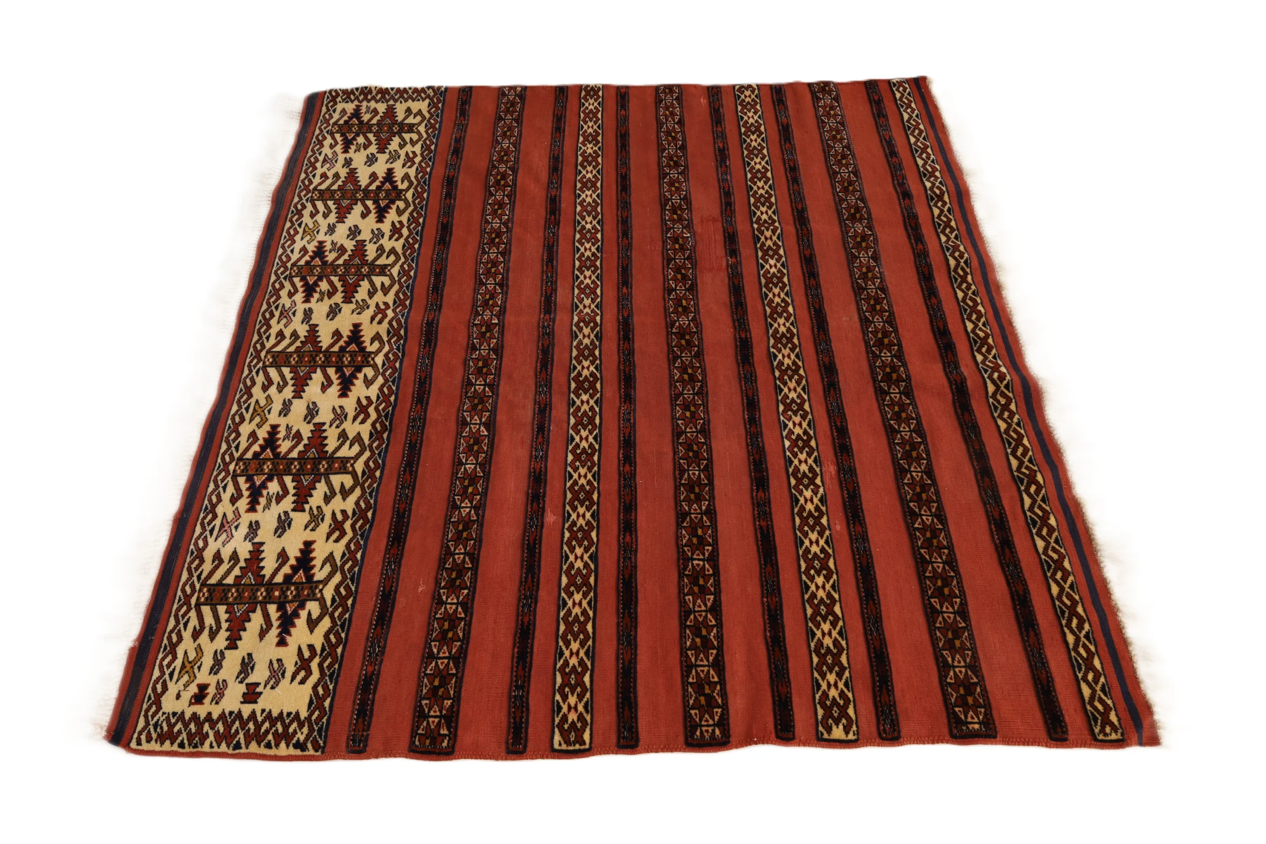 Turkmen Perserteppich aus Iran, 109 × 105 cm