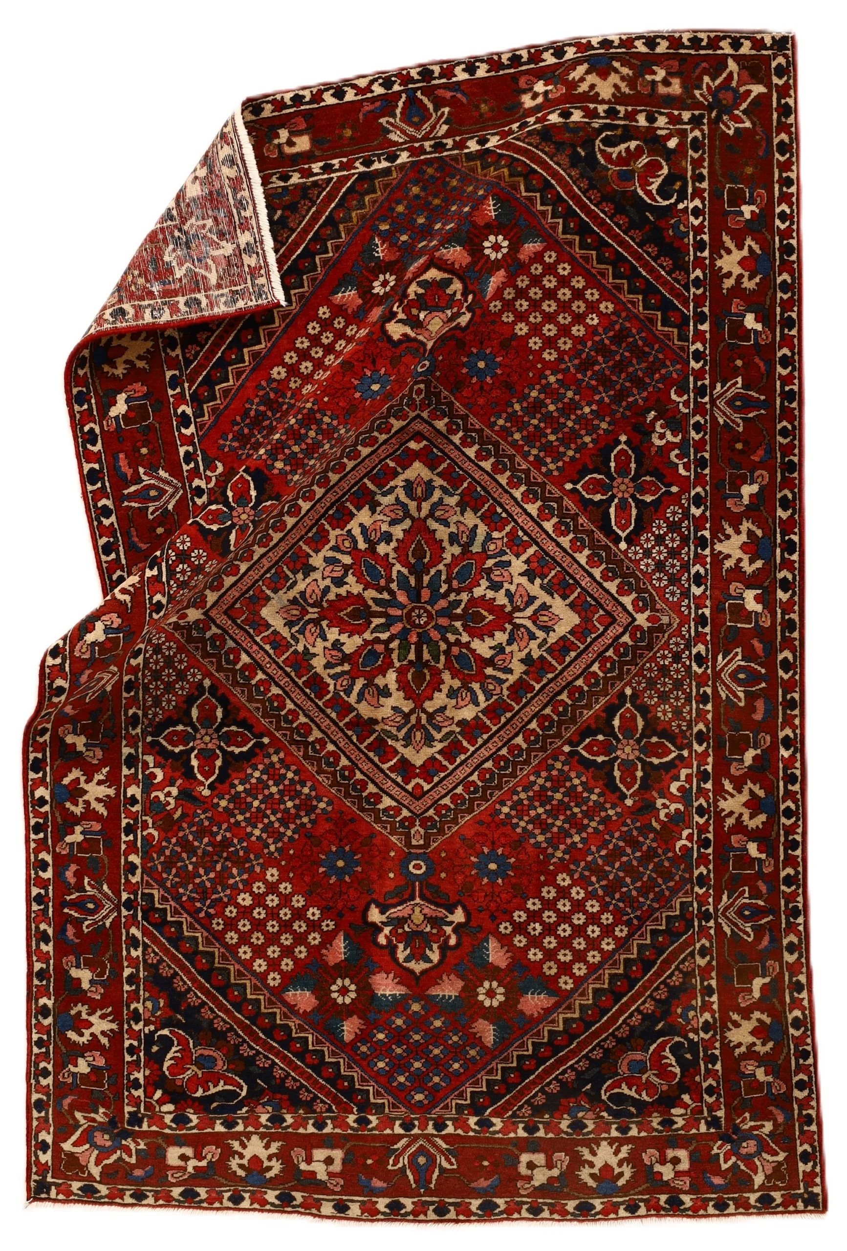 Handgeknüpfter Bakhtiari Perserteppich 208 × 137 cm