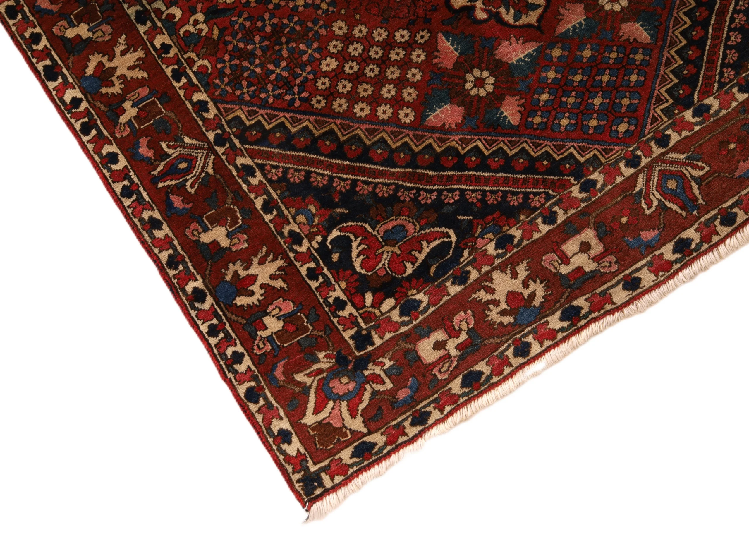 Handgeknüpfter Bakhtiari Perserteppich 208 × 137 cm