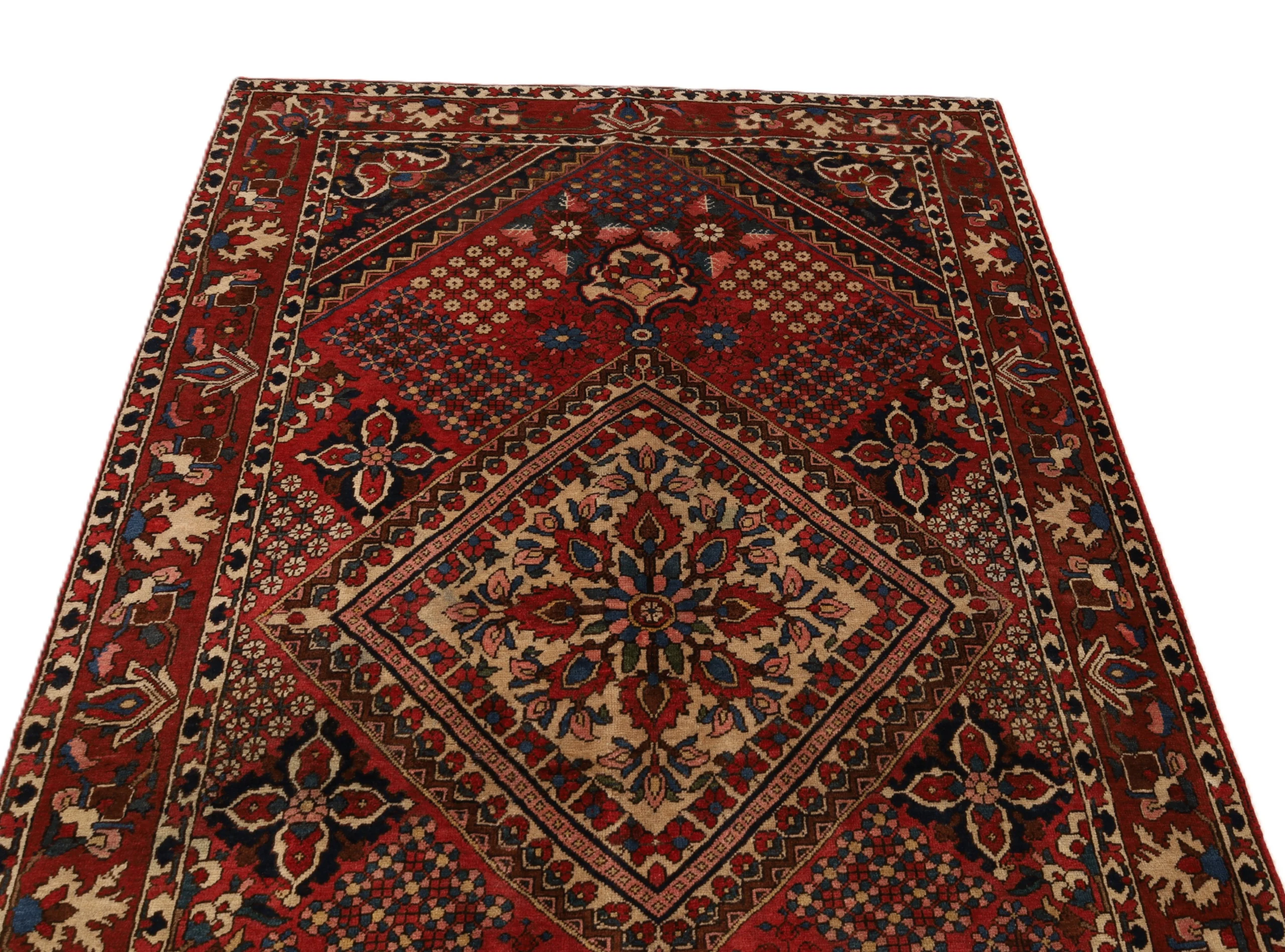 Handgeknüpfter Bakhtiari Perserteppich 208 × 137 cm