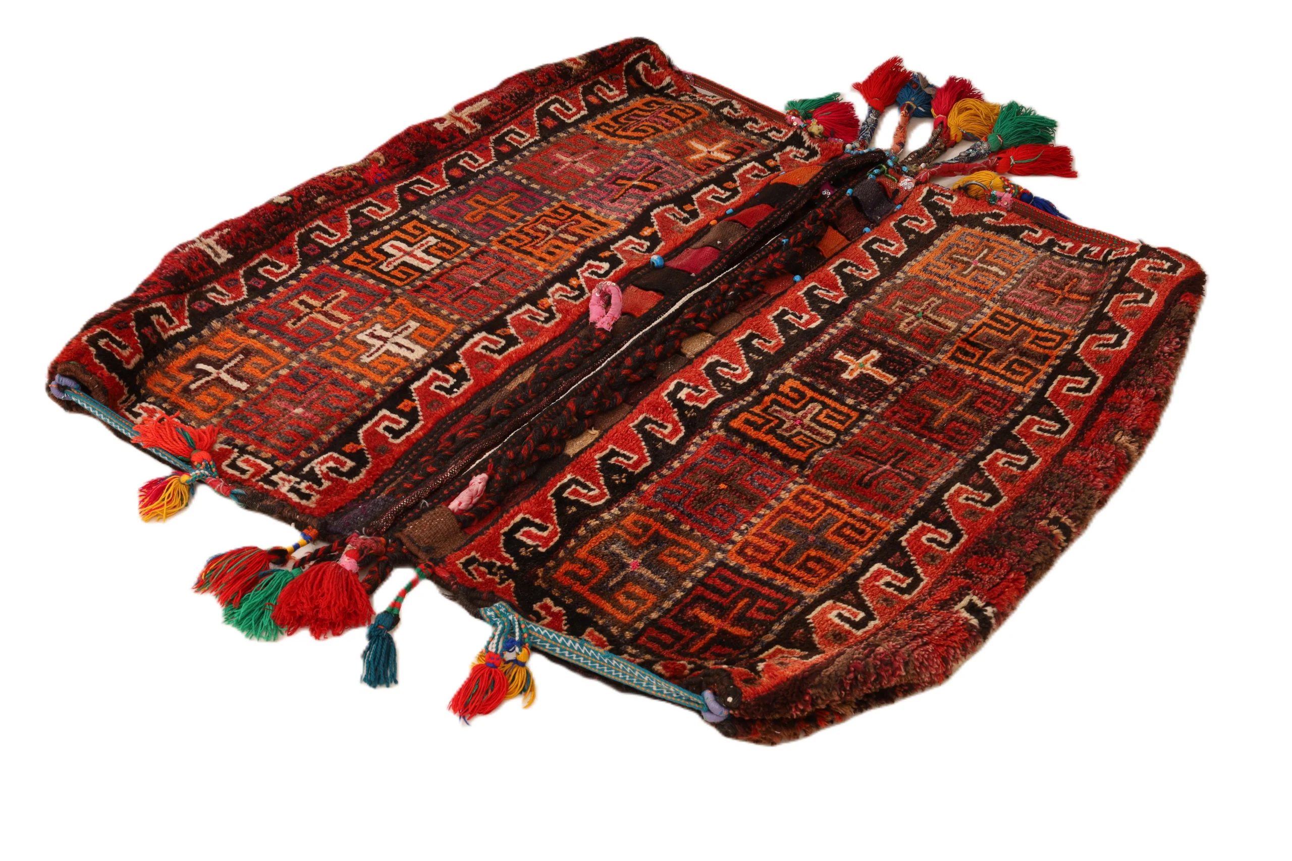 Qashqai Perserteppich 138 × 127 cm aus Wolle, handgeknüpft